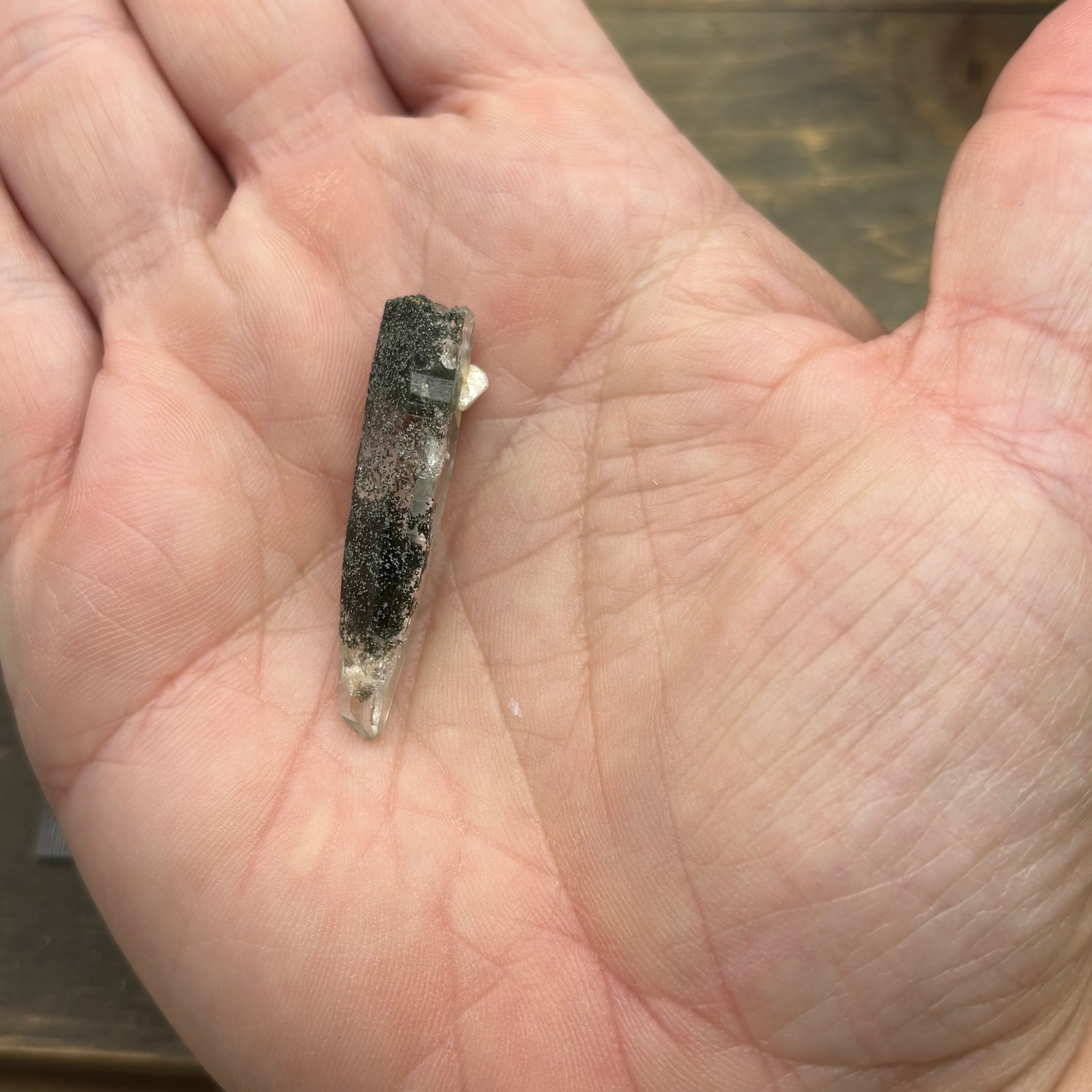 Himalayan Chlorite Quartz Point - 113