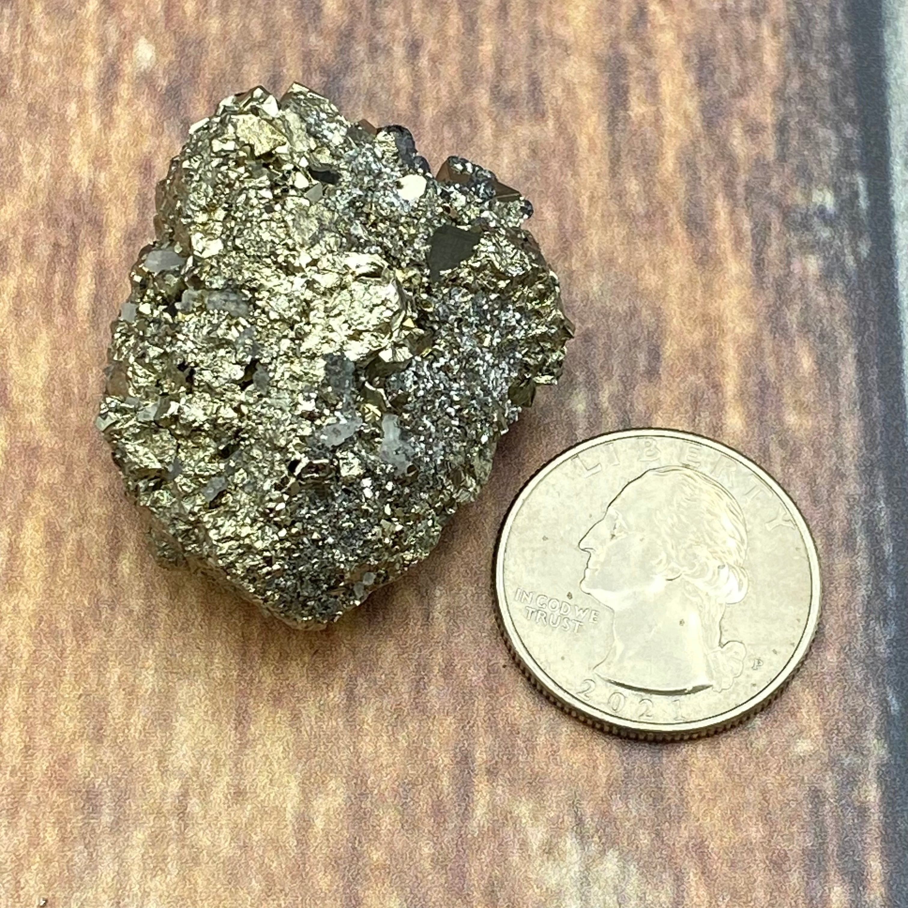 Peruvian Pyrite Crystal - 111