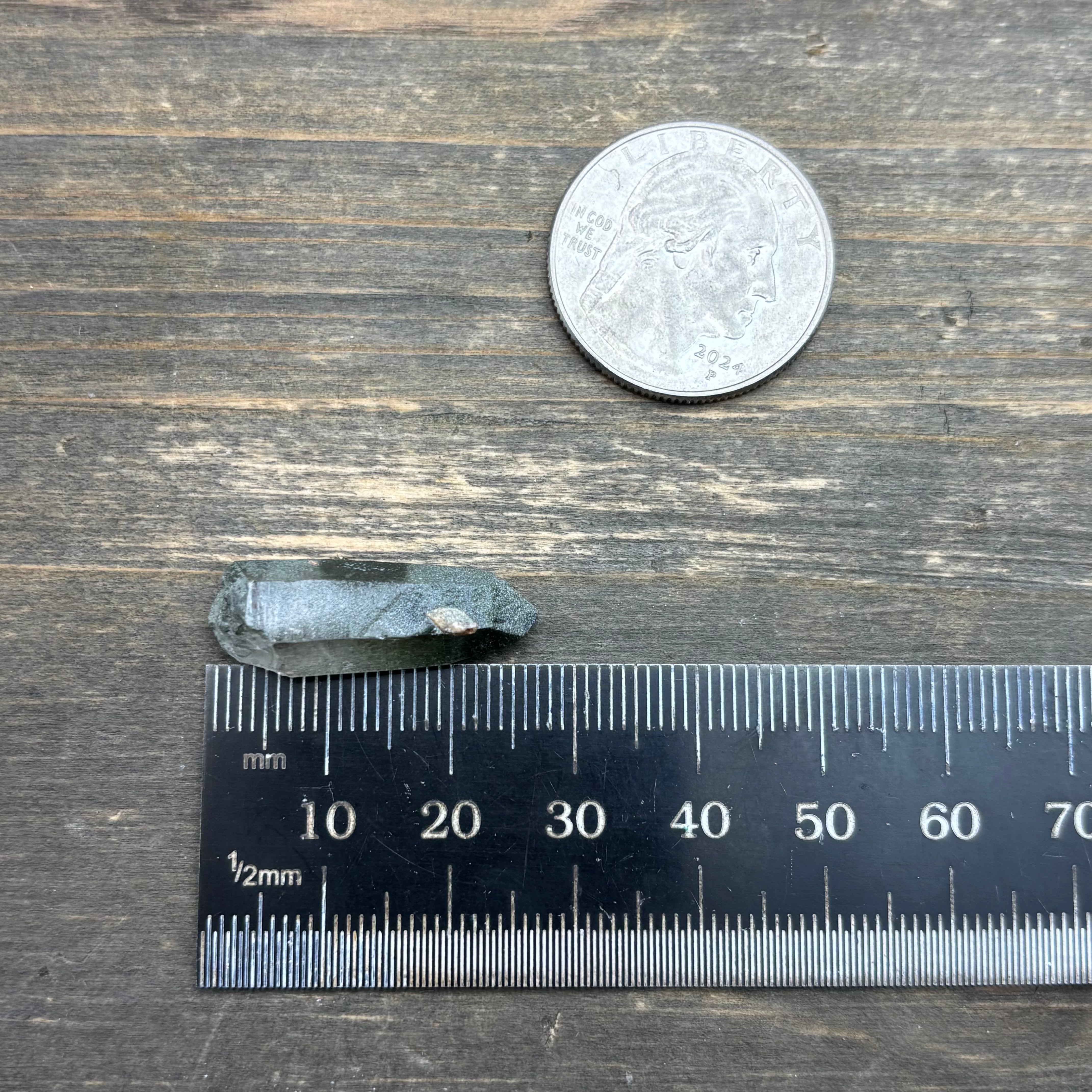Himalayan Chlorite Quartz Point - 114