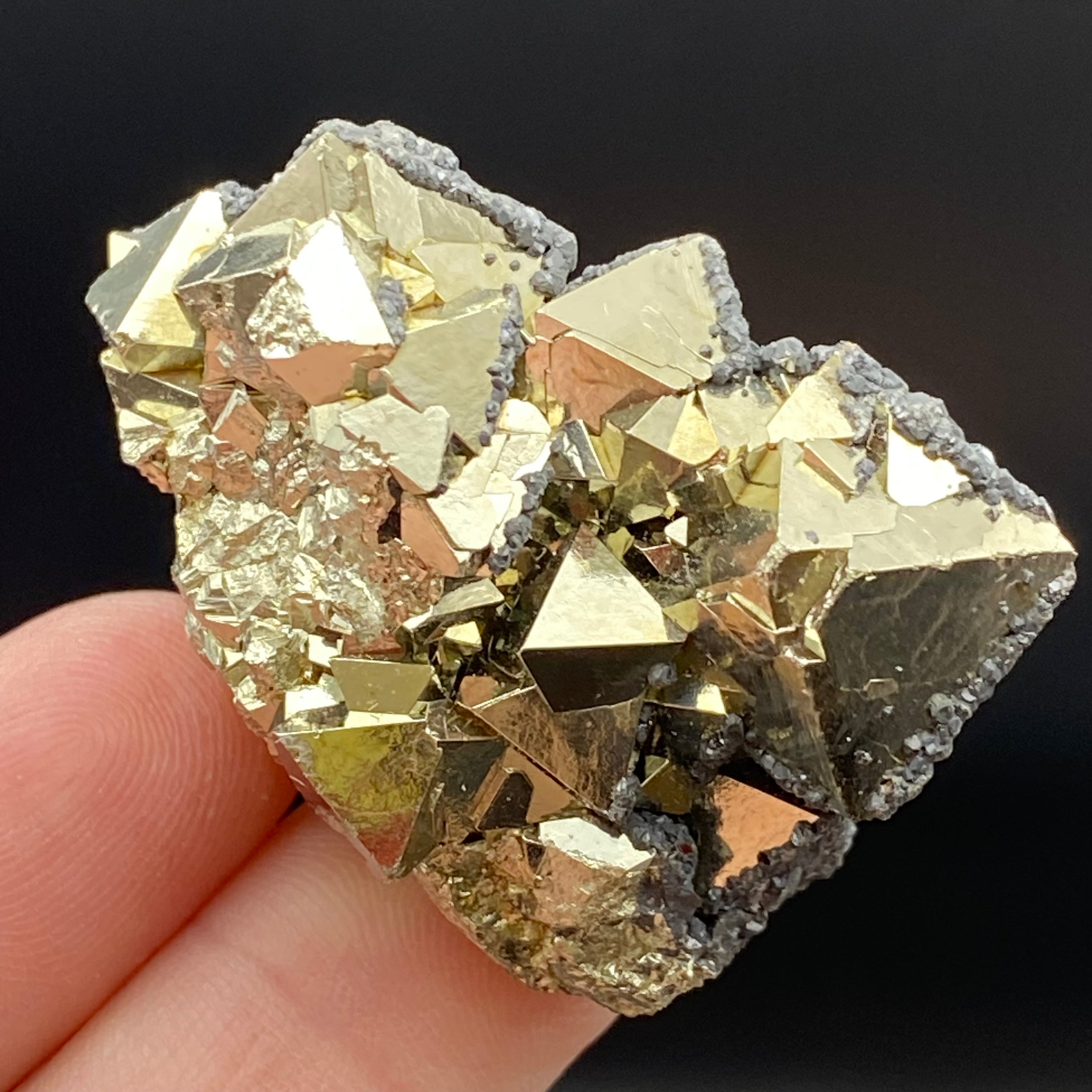 Peruvian Pyrite Crystal - 112