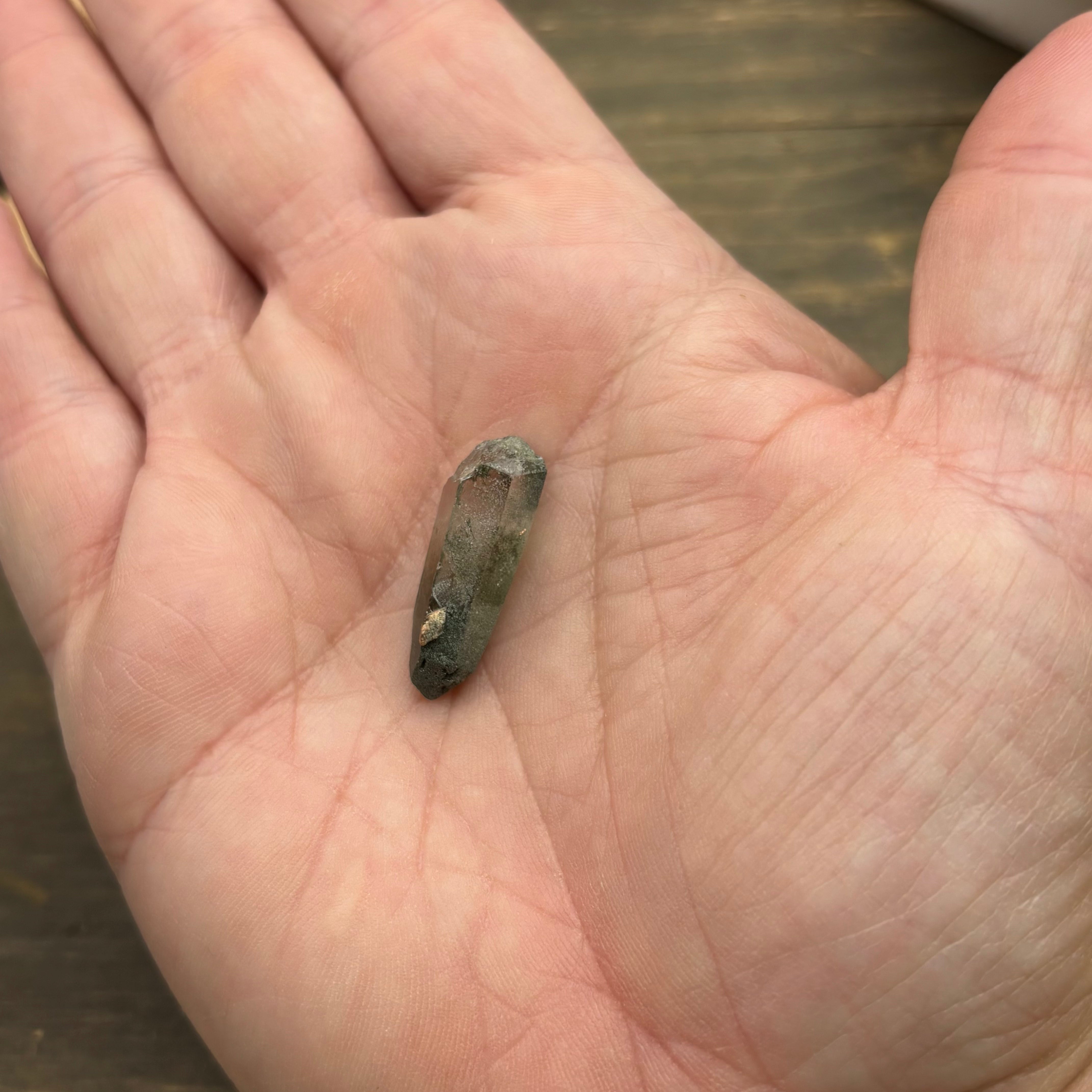 Himalayan Chlorite Quartz Point - 114