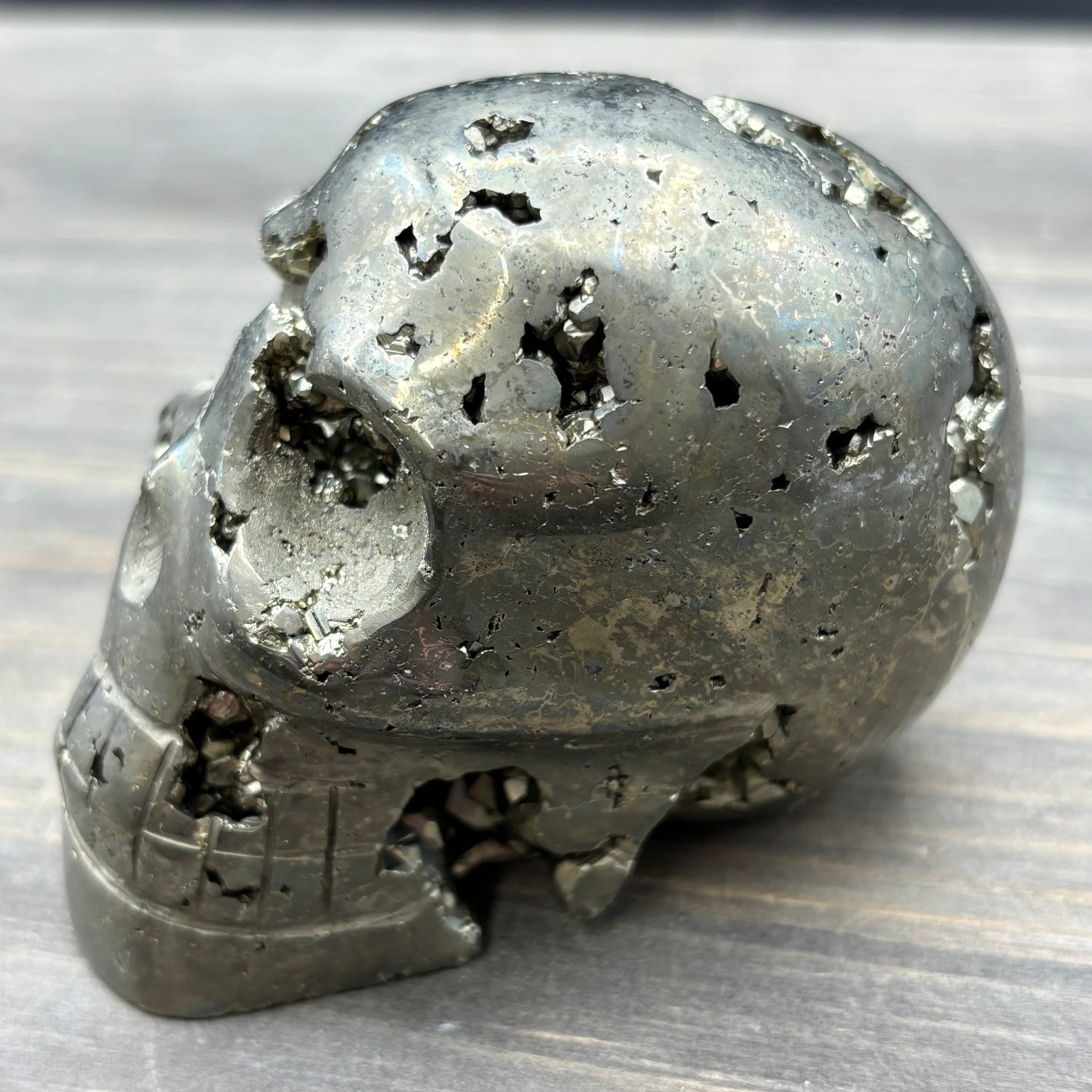 Pyrite Crystal Skull - 017