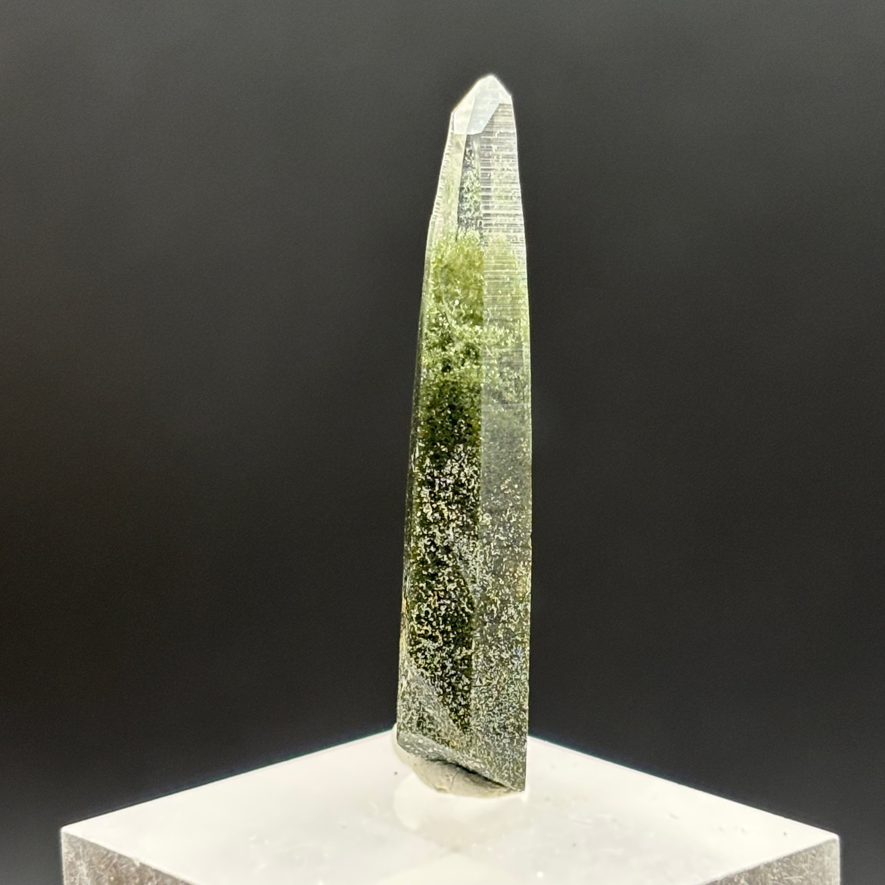 Himalayan Chlorite Quartz Point - 115