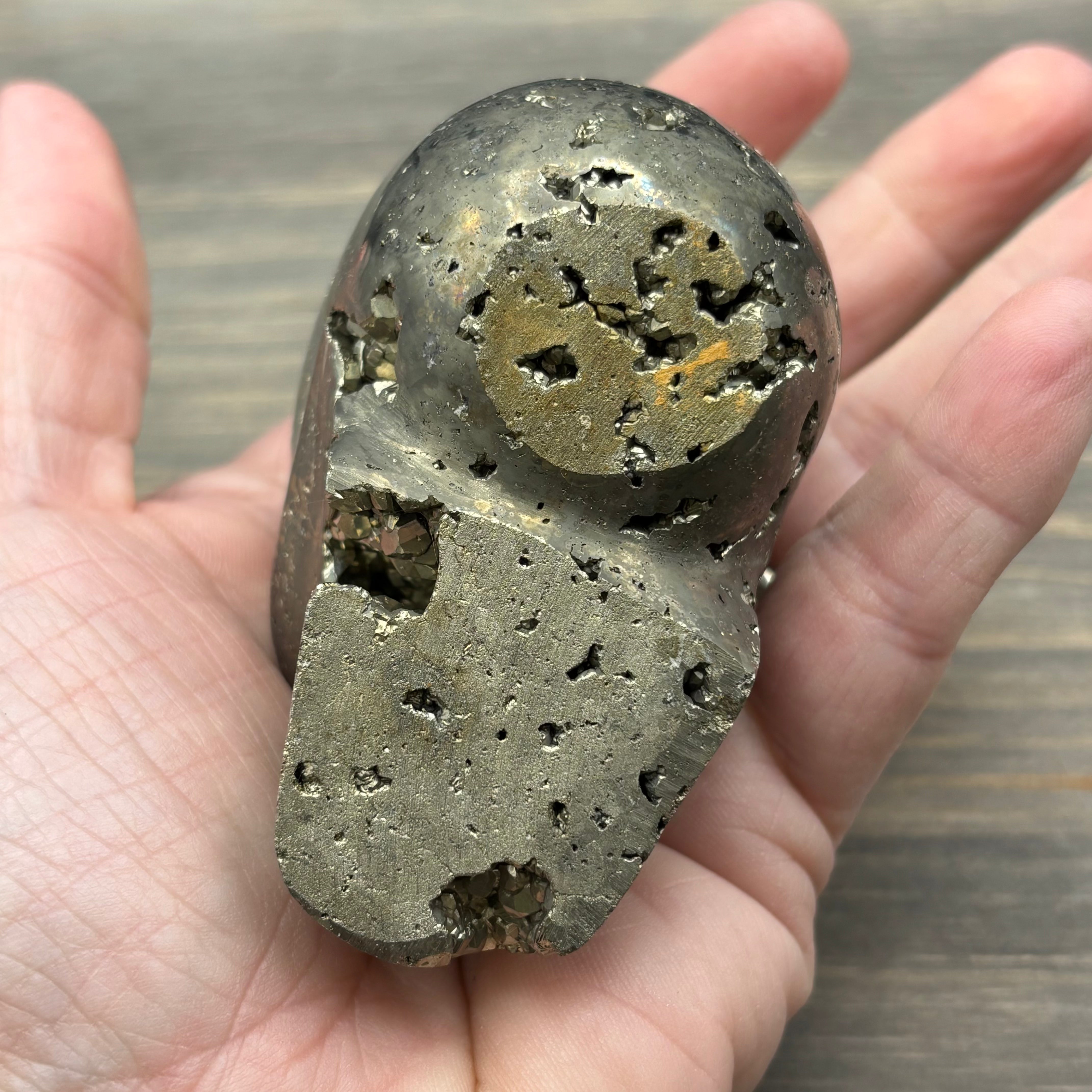 Pyrite Crystal Skull - 017