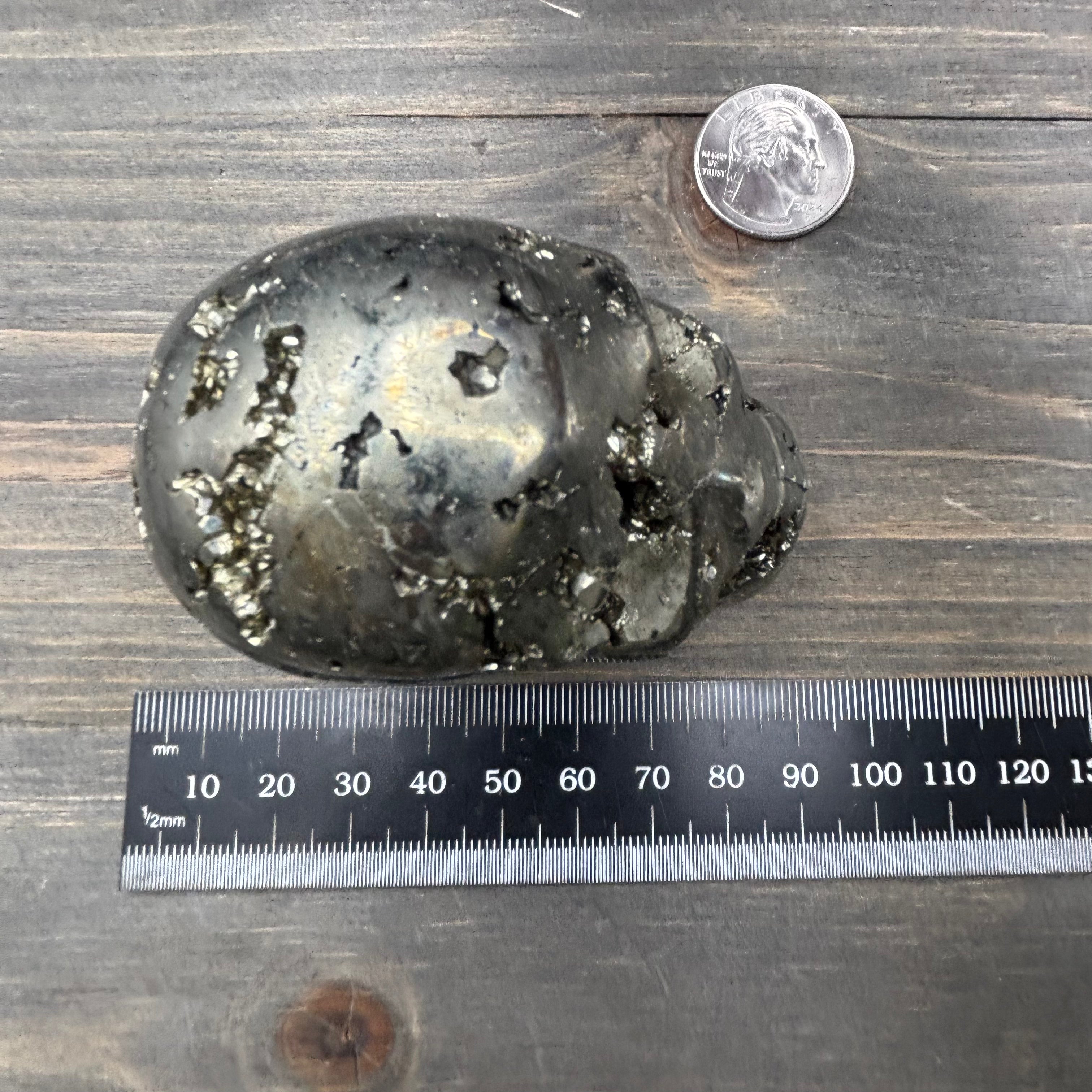 Pyrite Crystal Skull - 017