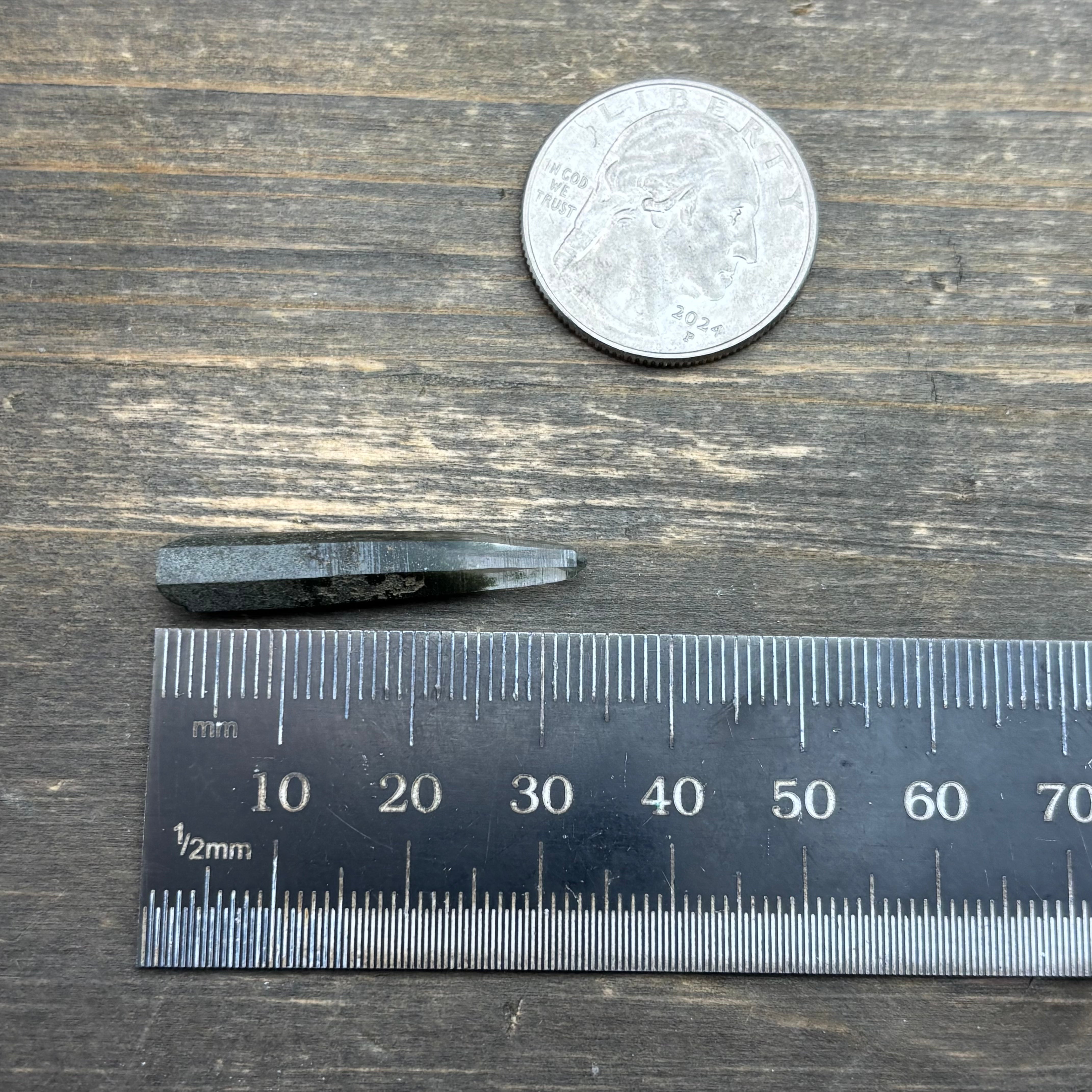 Himalayan Chlorite Quartz Point - 115