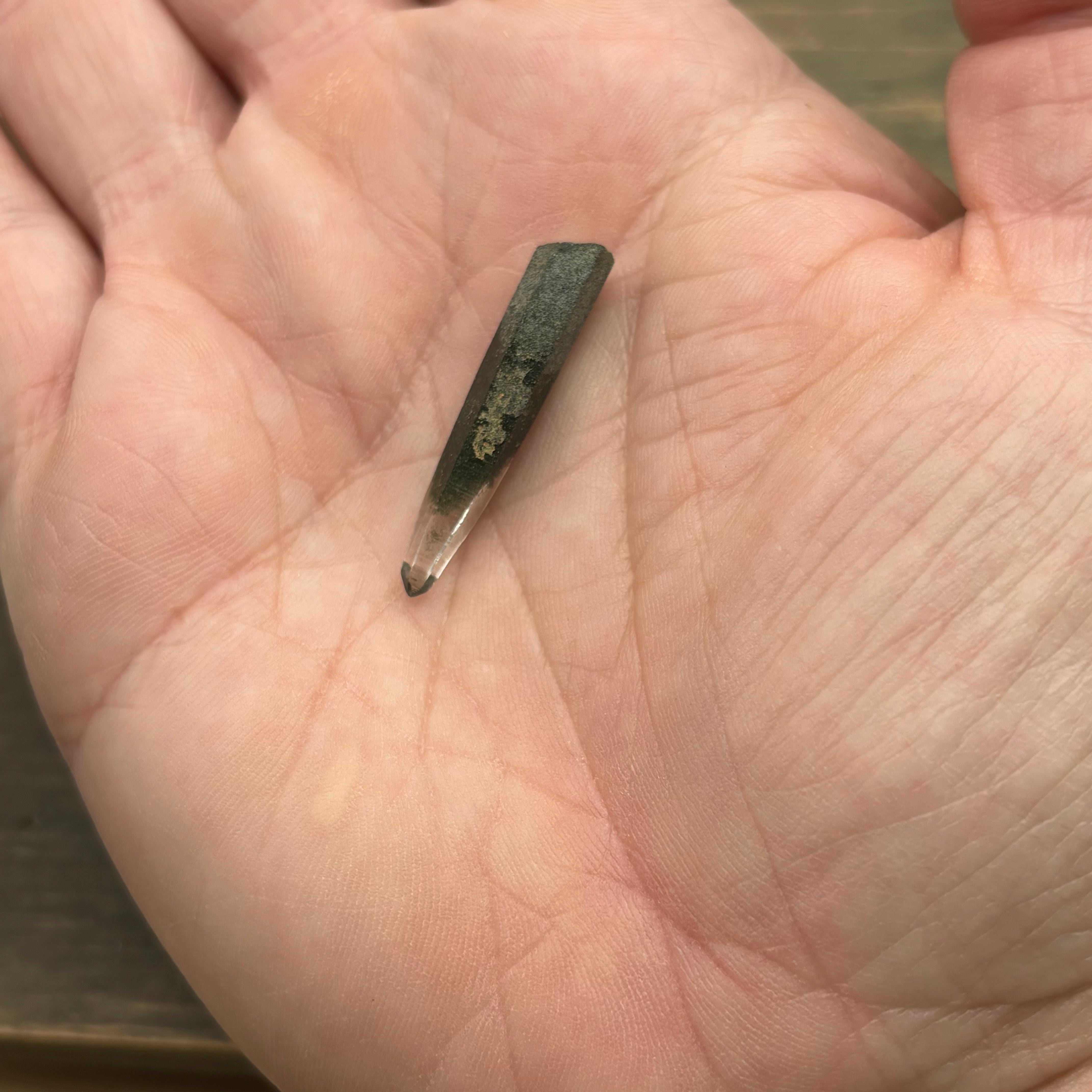 Himalayan Chlorite Quartz Point - 115
