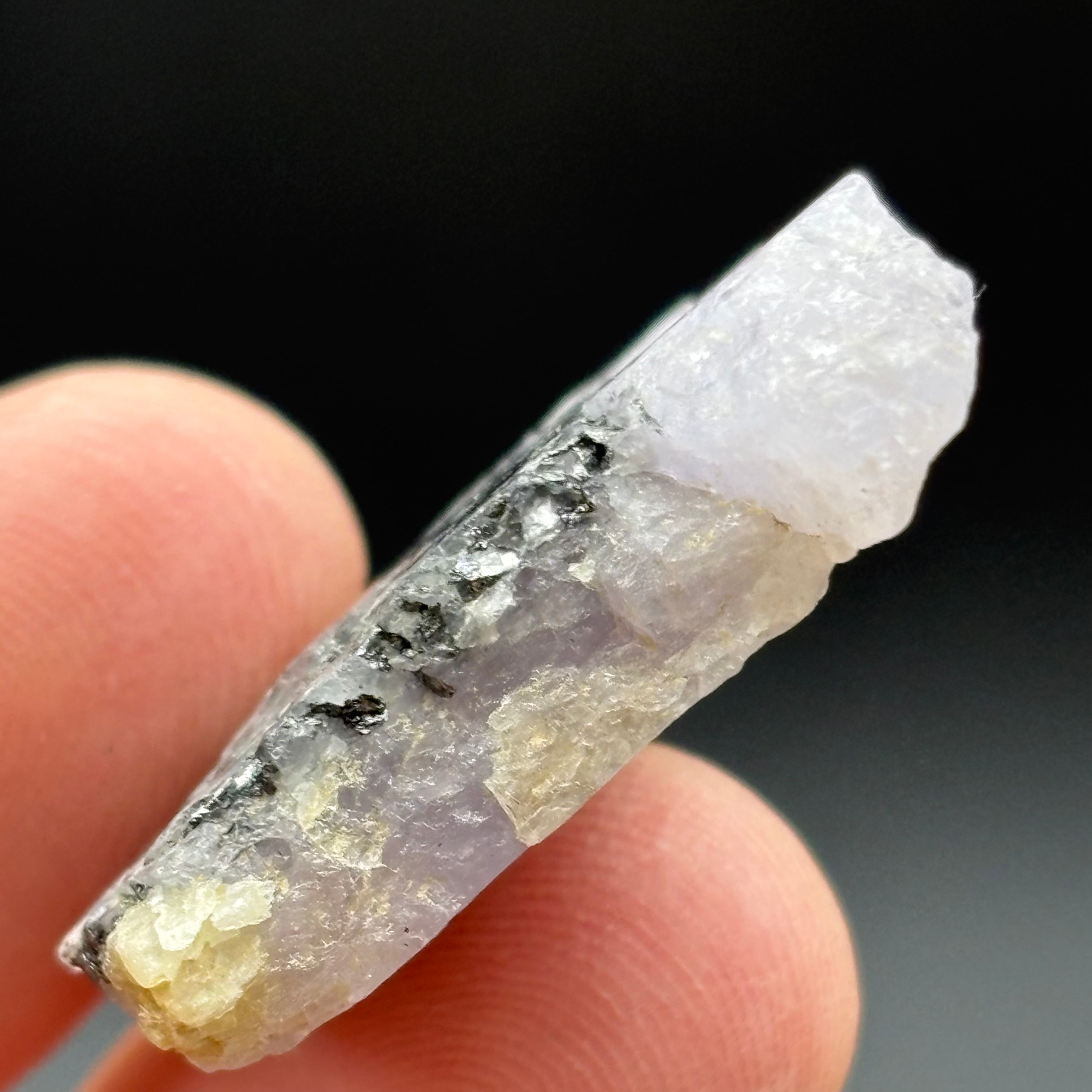 Fluorescent Mangano Axinite - 010