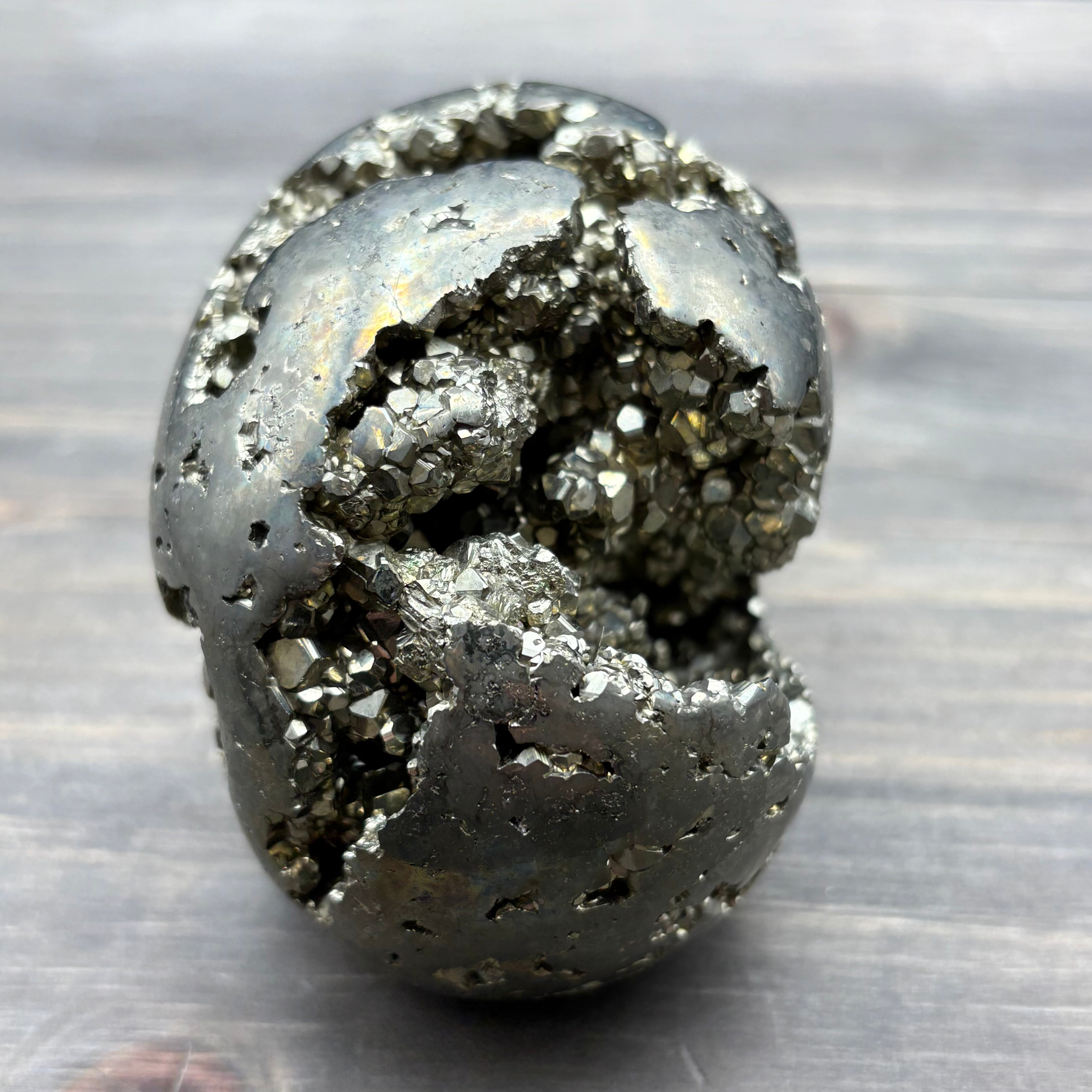 Pyrite Crystal Skull - 018