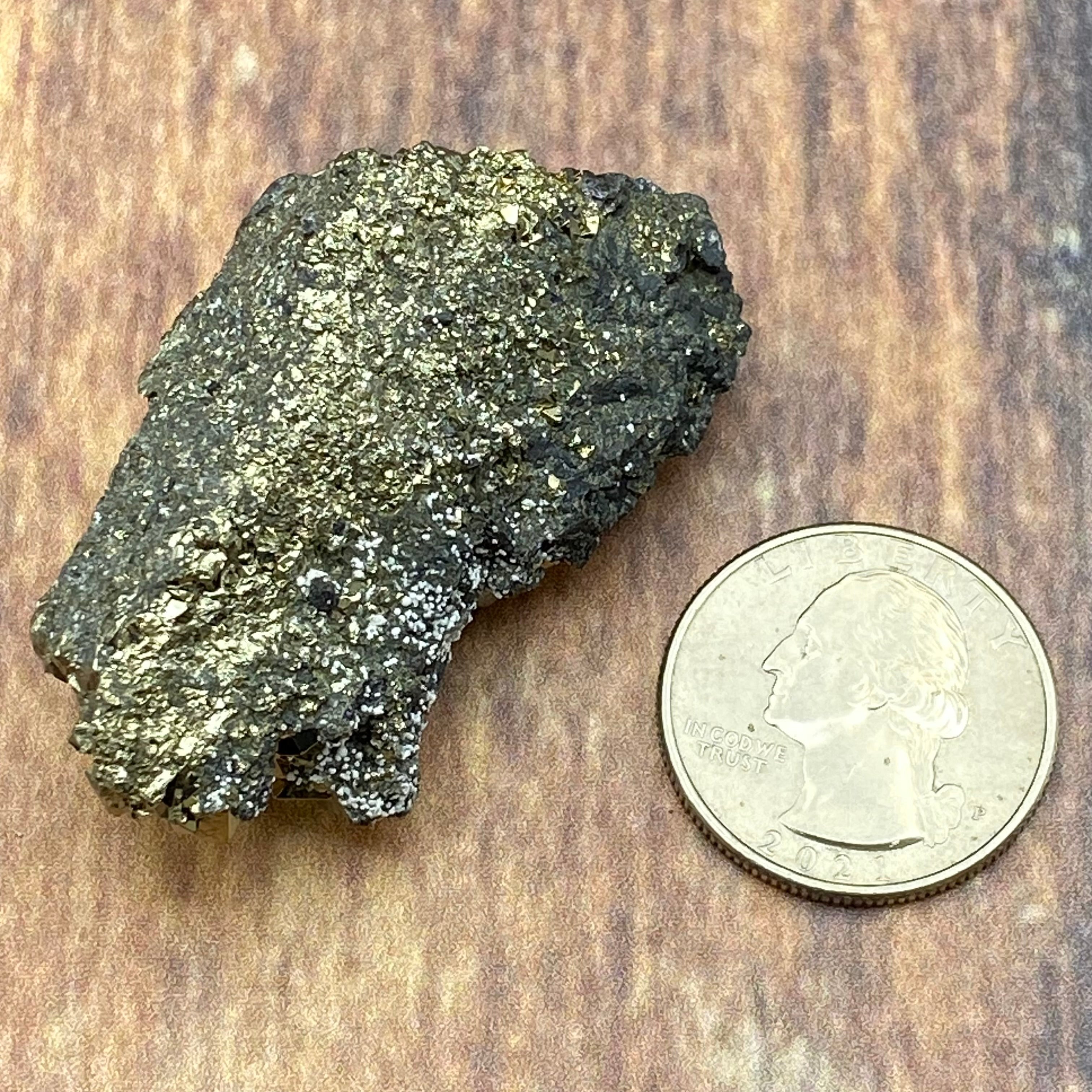 Peruvian Pyrite Crystal - 116