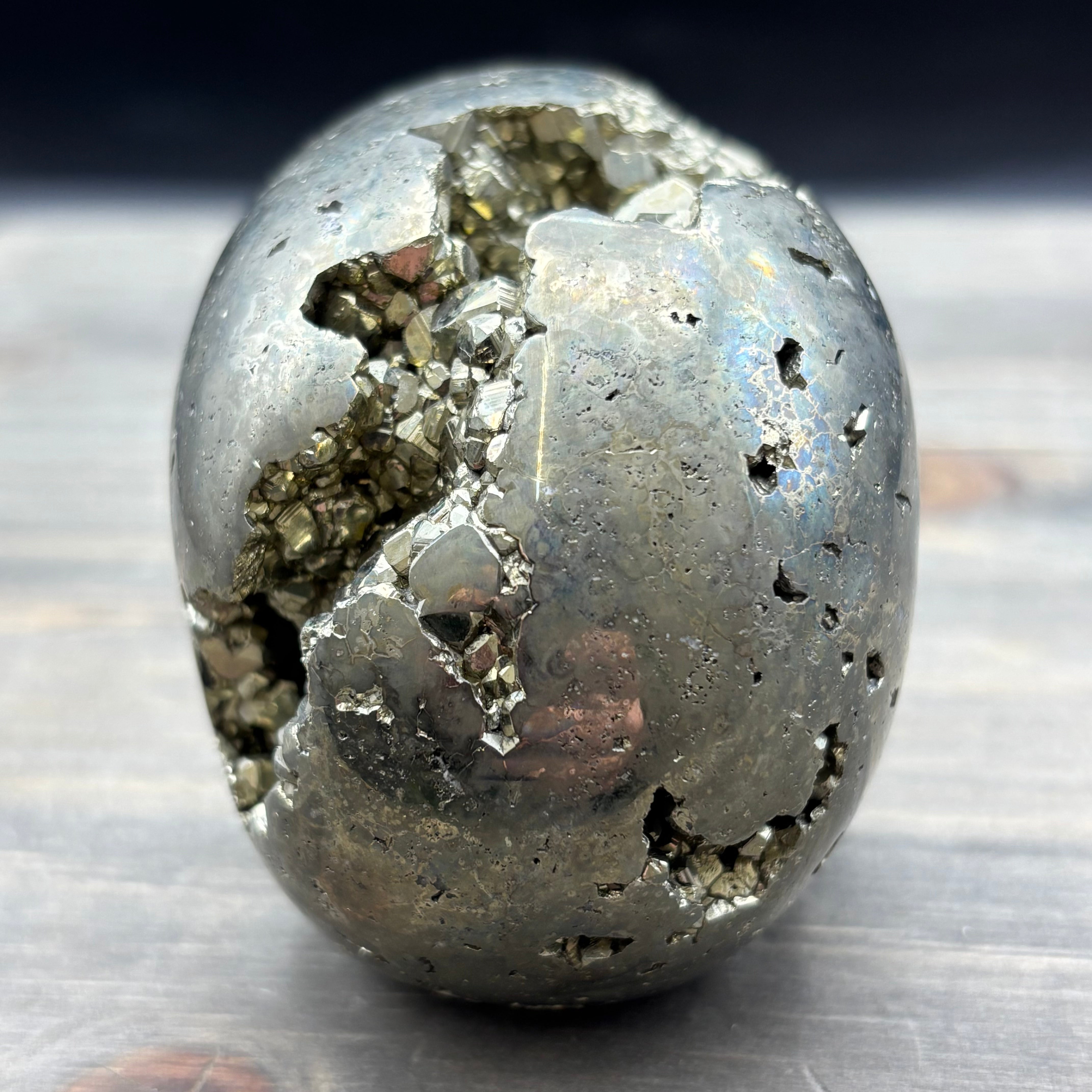 Pyrite Crystal Skull - 020