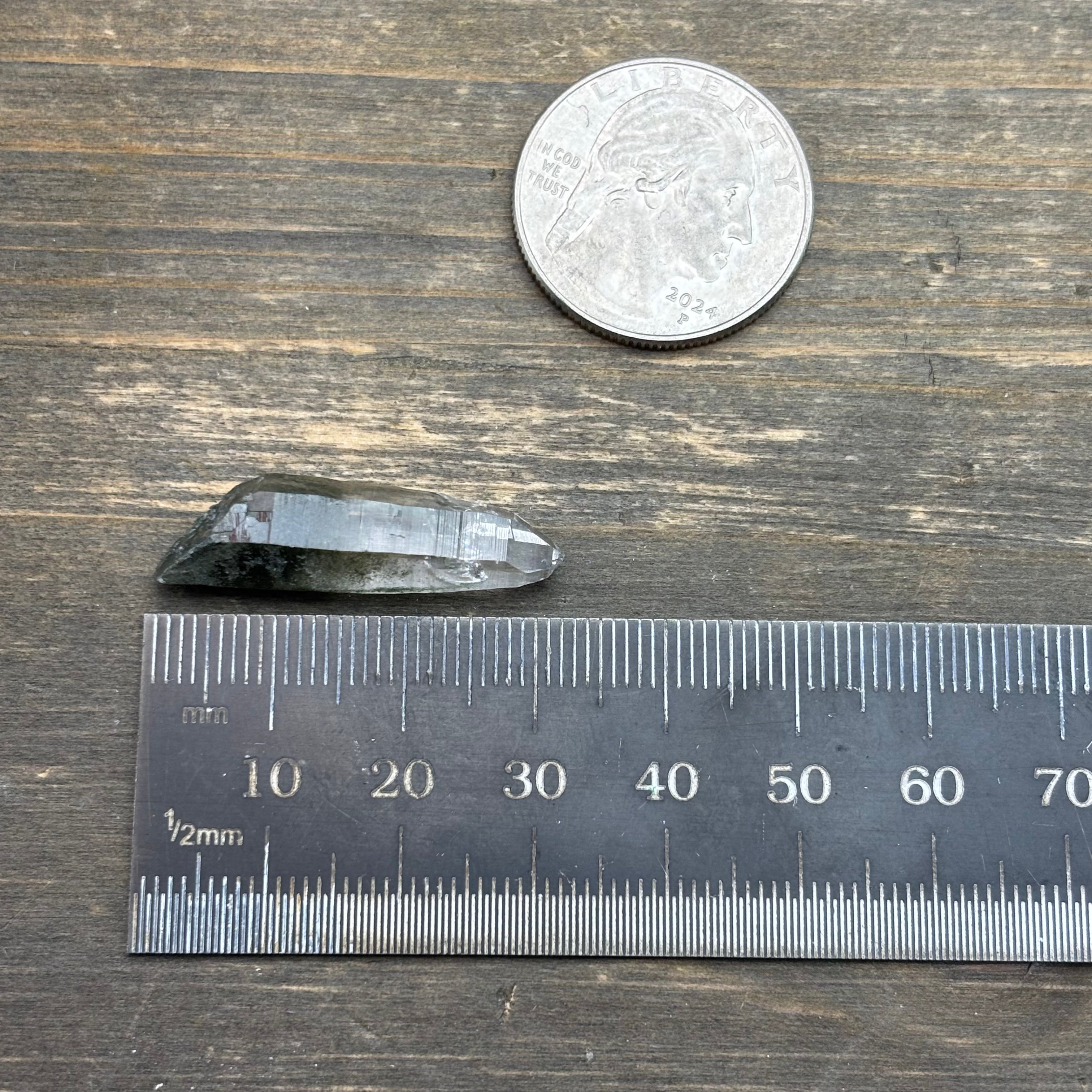Himalayan Chlorite Quartz Point - 118
