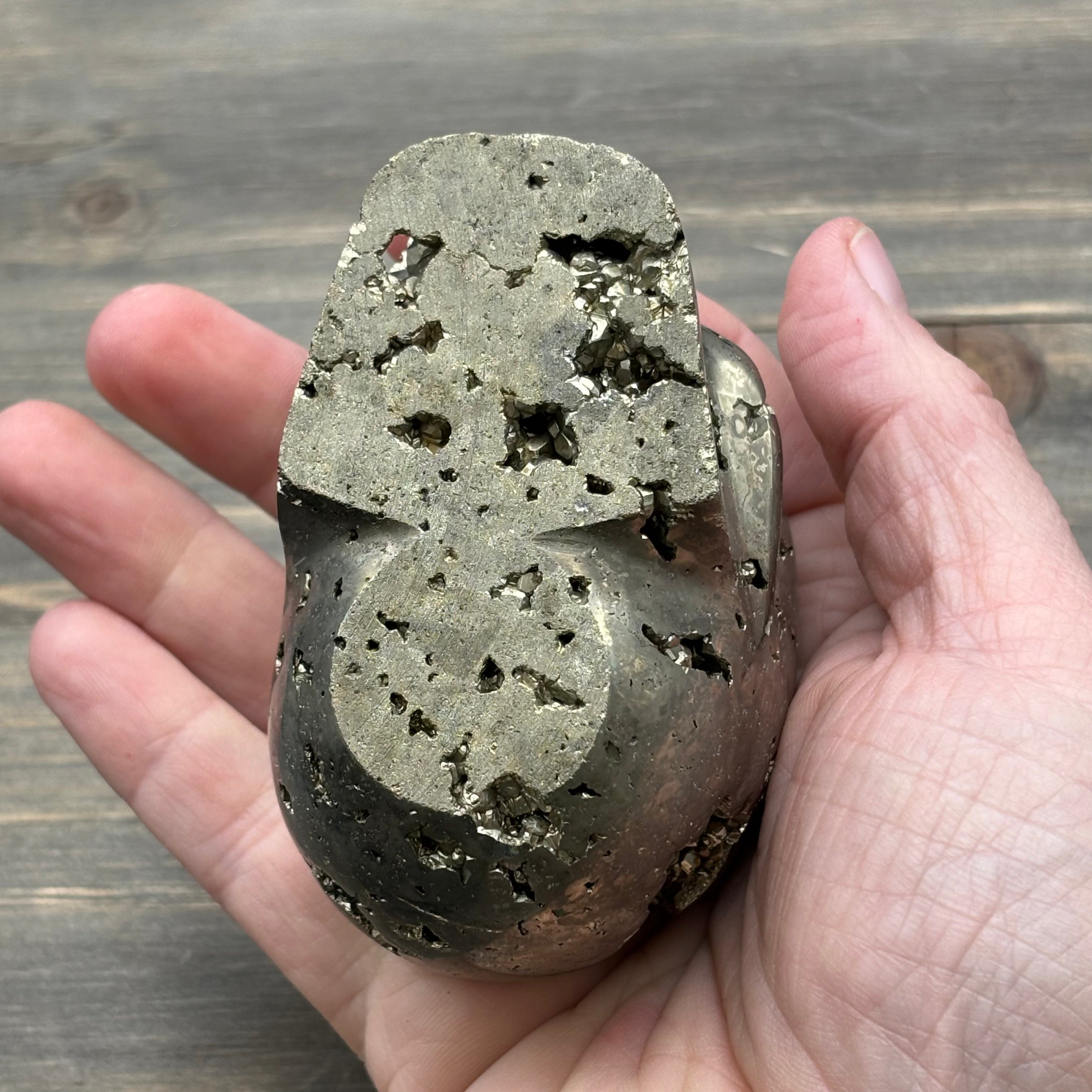 Pyrite Crystal Skull - 020