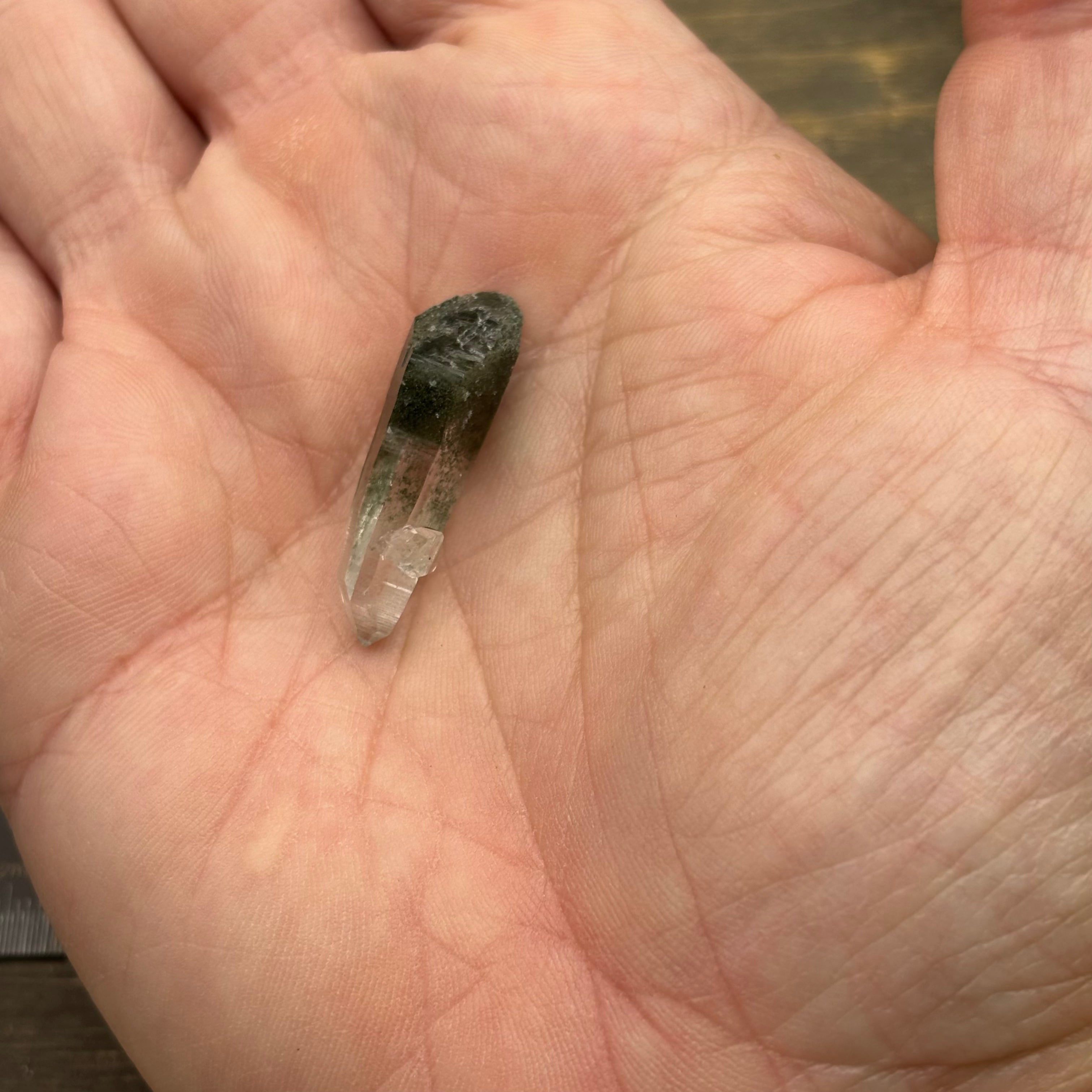 Himalayan Chlorite Quartz Point - 118
