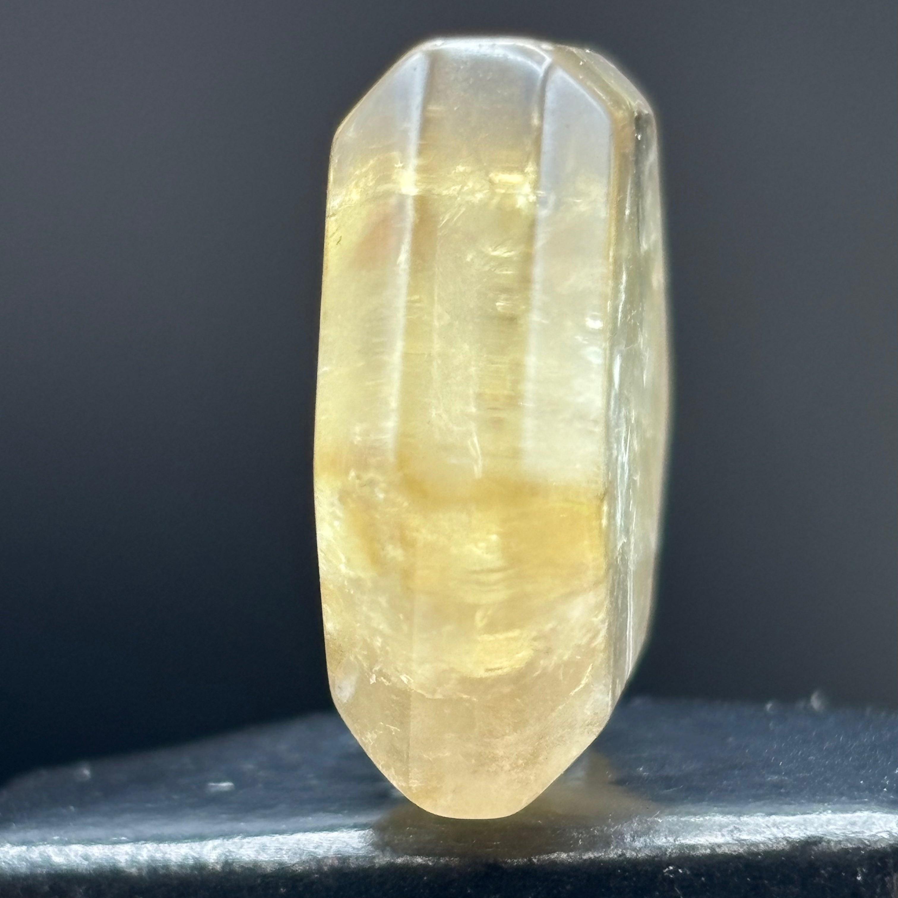 Citrine Crystal Cross-Section - 036