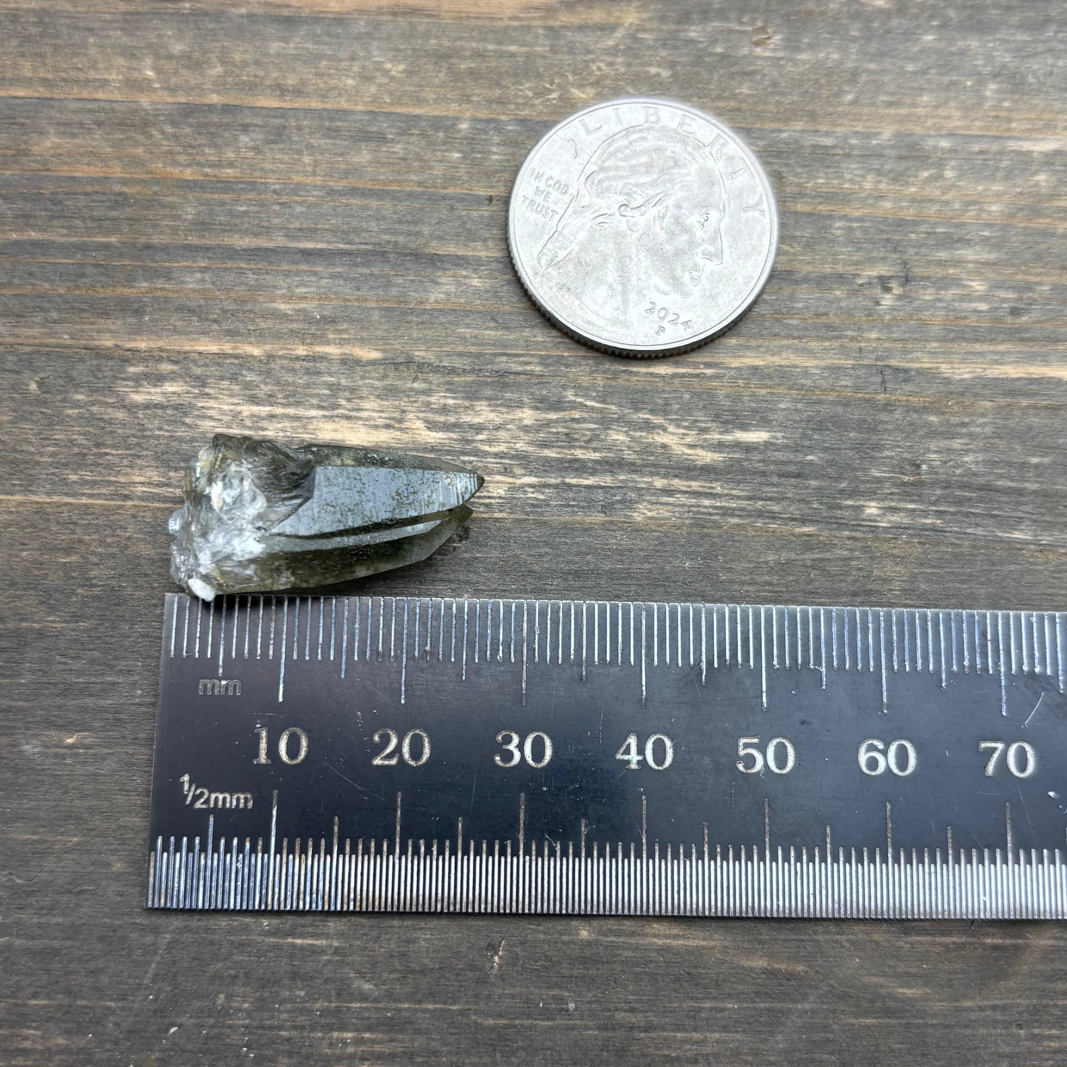 Himalayan Chlorite Quartz Point - 119
