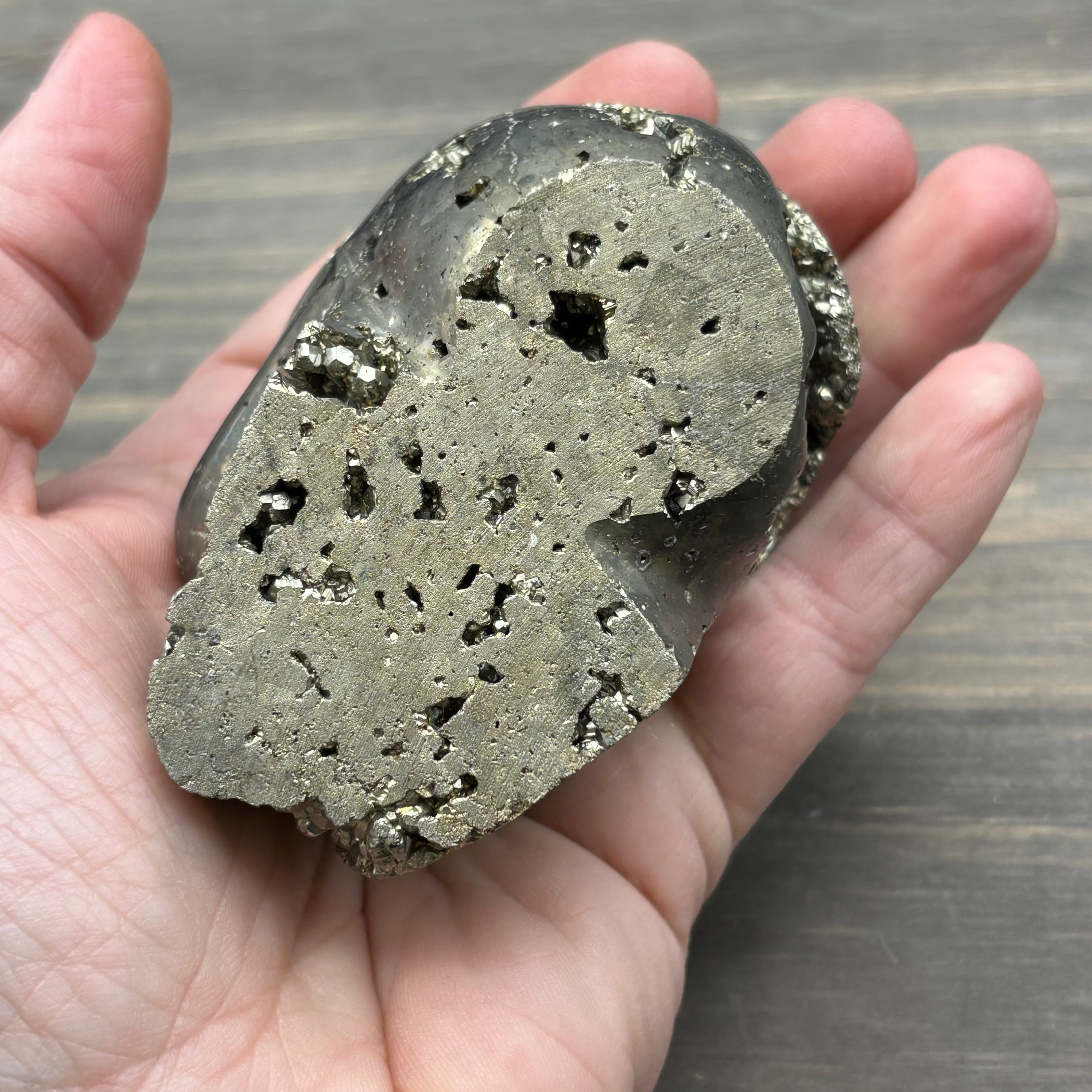 Pyrite Crystal Skull - 022