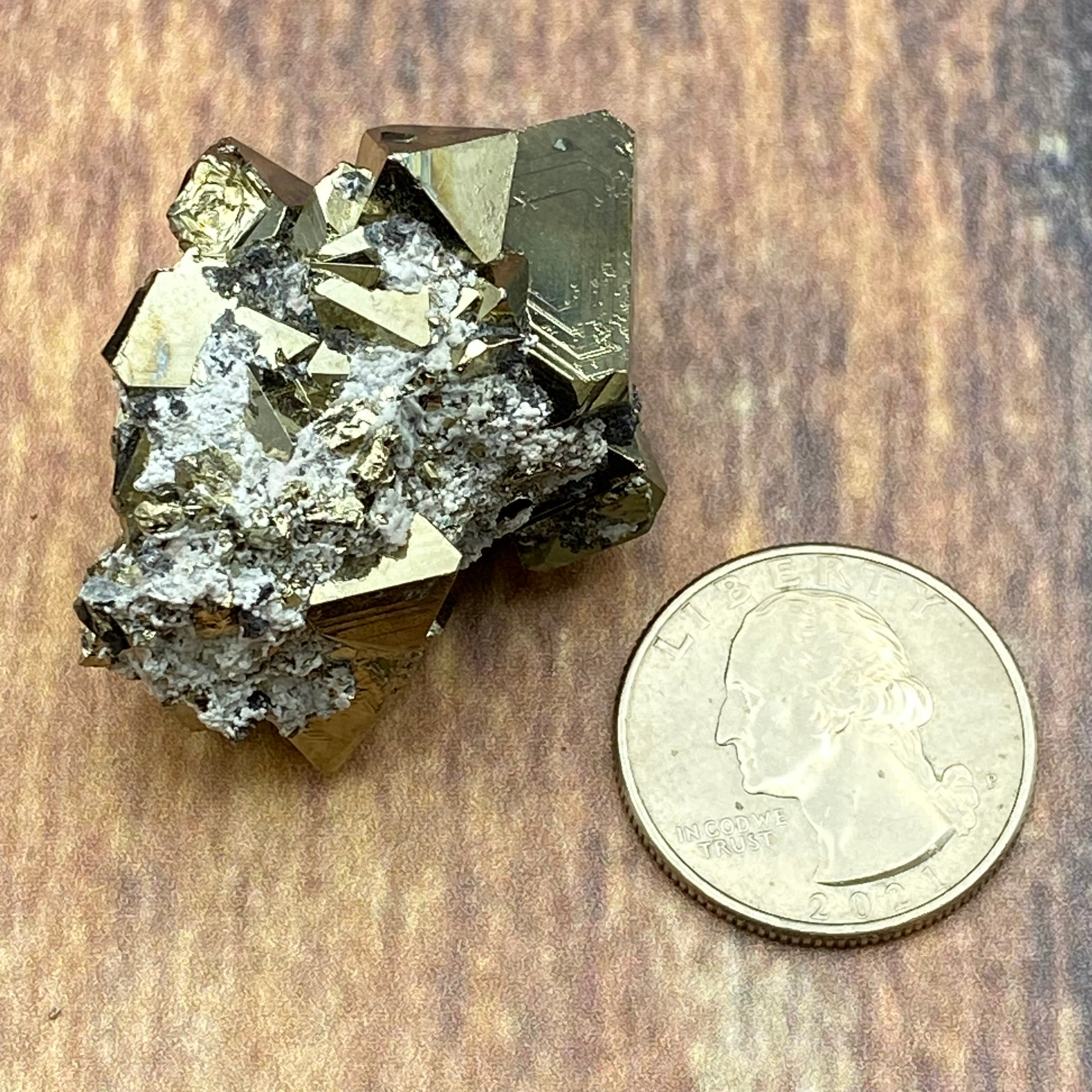 Peruvian Pyrite Crystal - 121