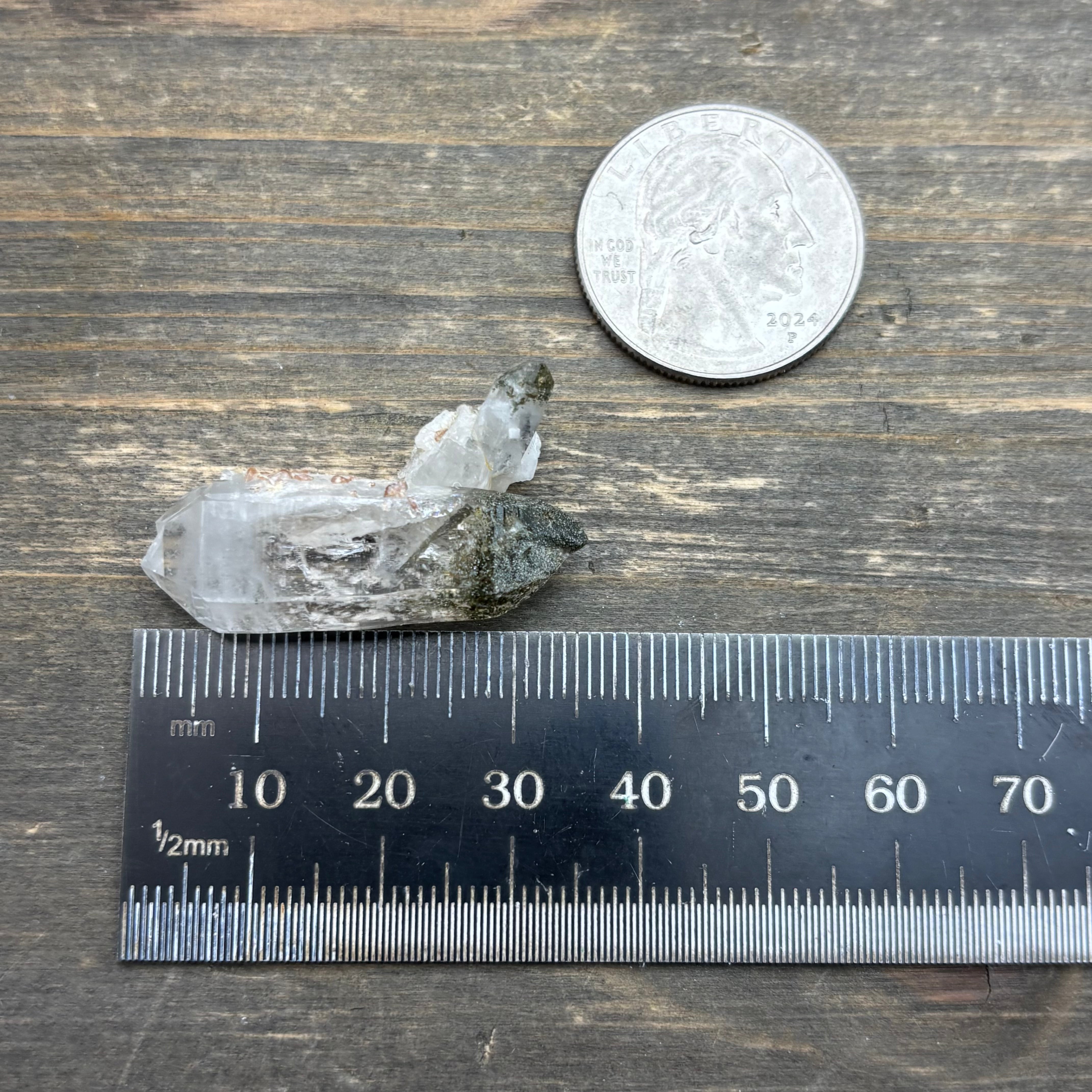 Himalayan Chlorite Quartz Point - 121