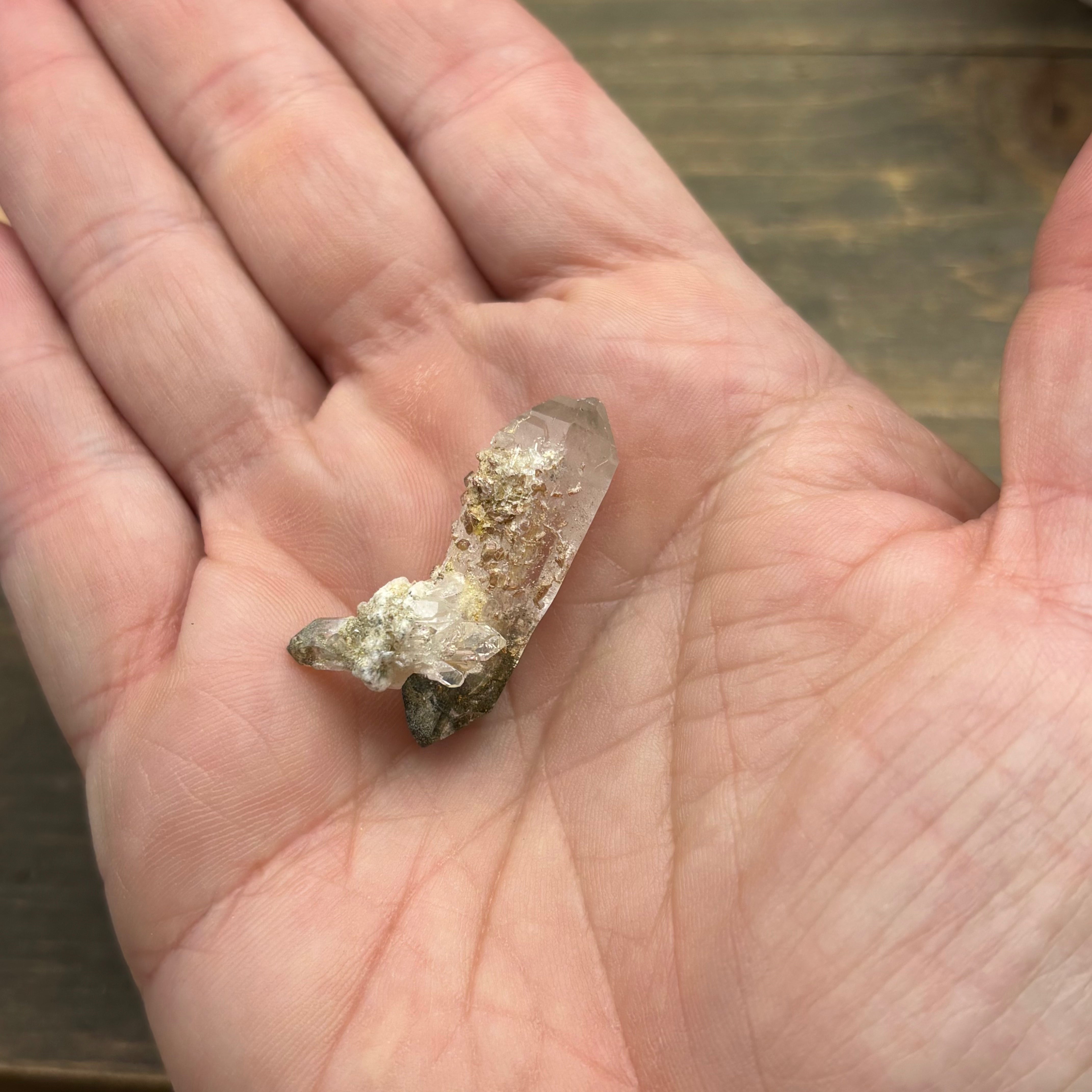 Himalayan Chlorite Quartz Point - 121