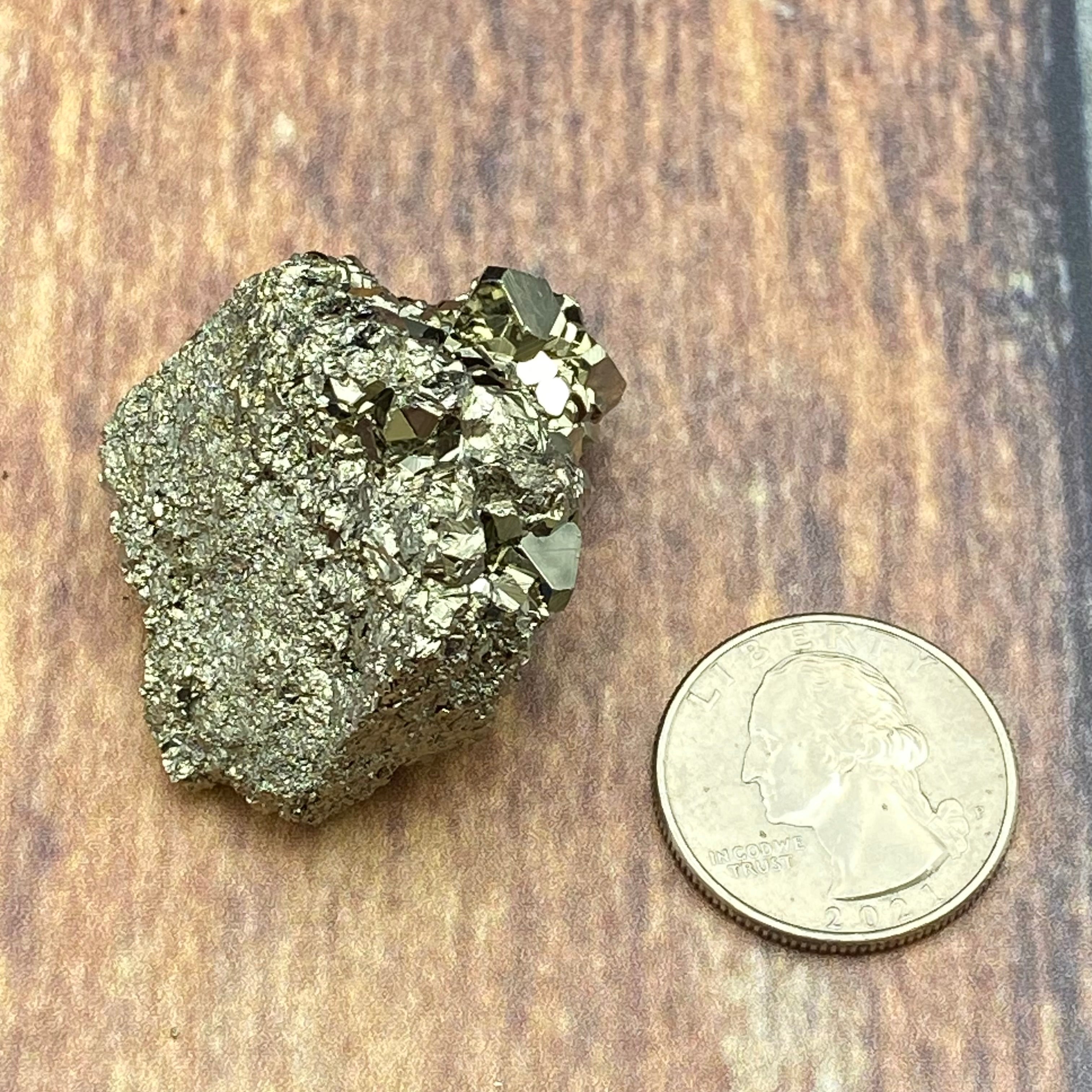 Peruvian Pyrite Crystal - 122