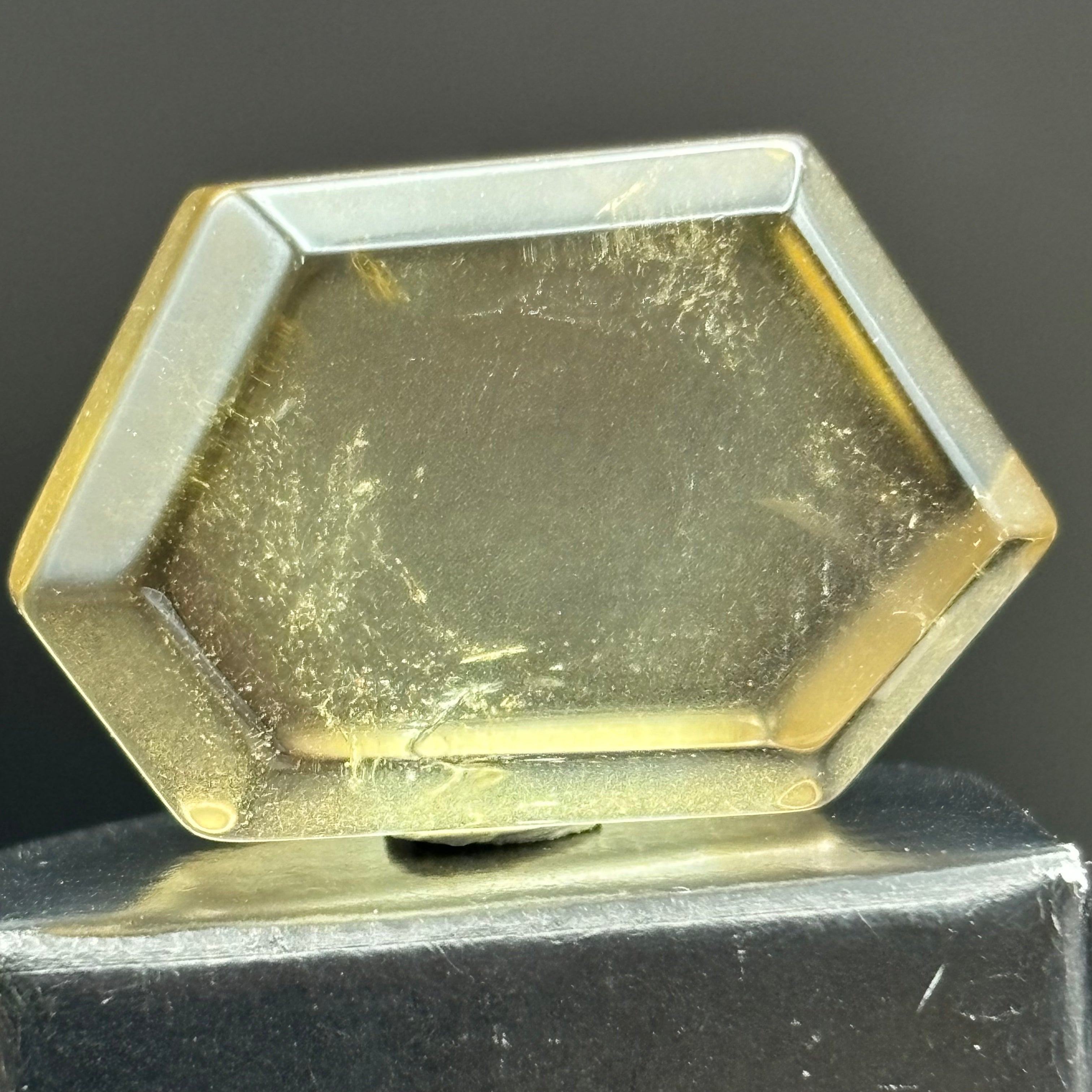 Citrine Crystal Cross-Section - 039