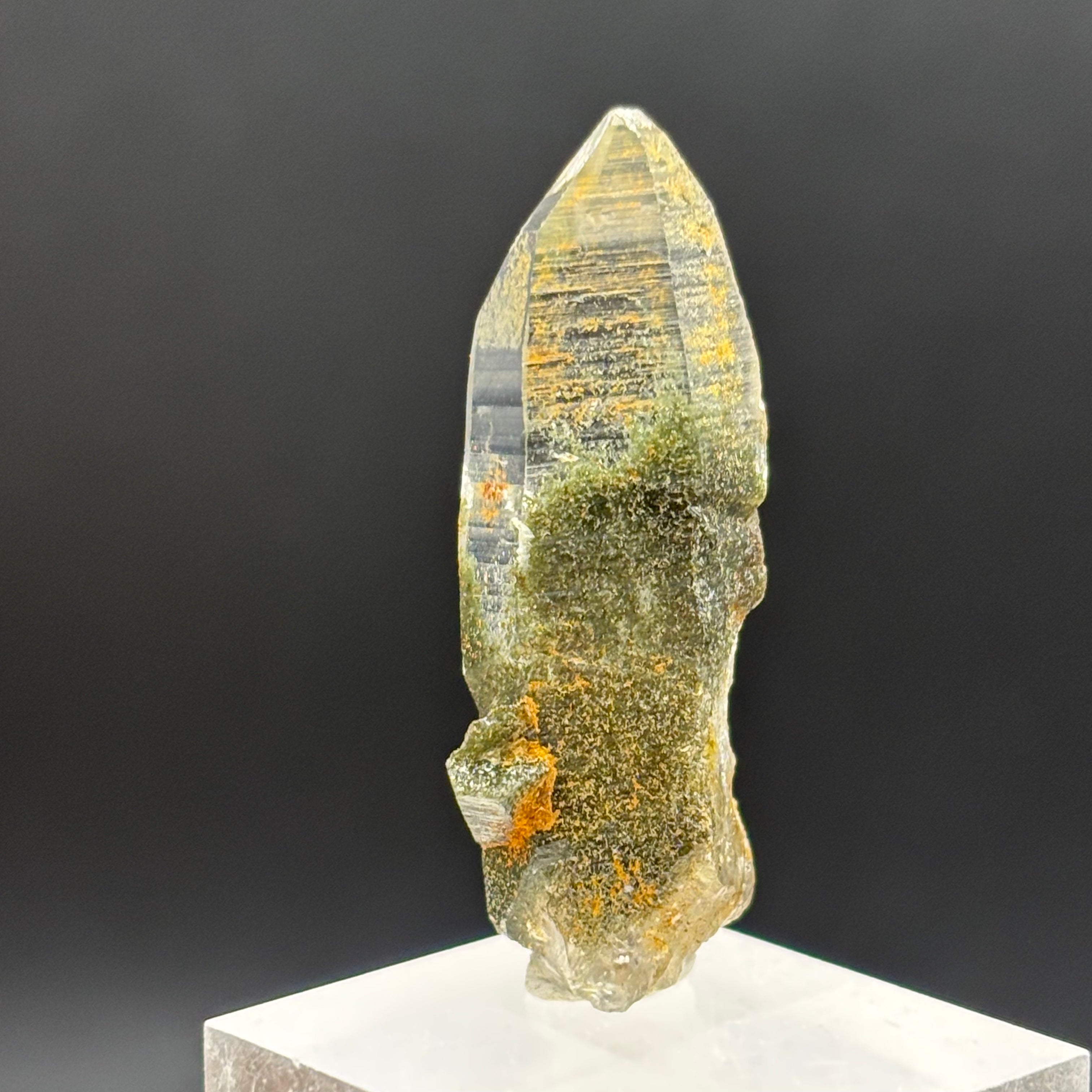 Himalayan Chlorite Quartz Point - 122