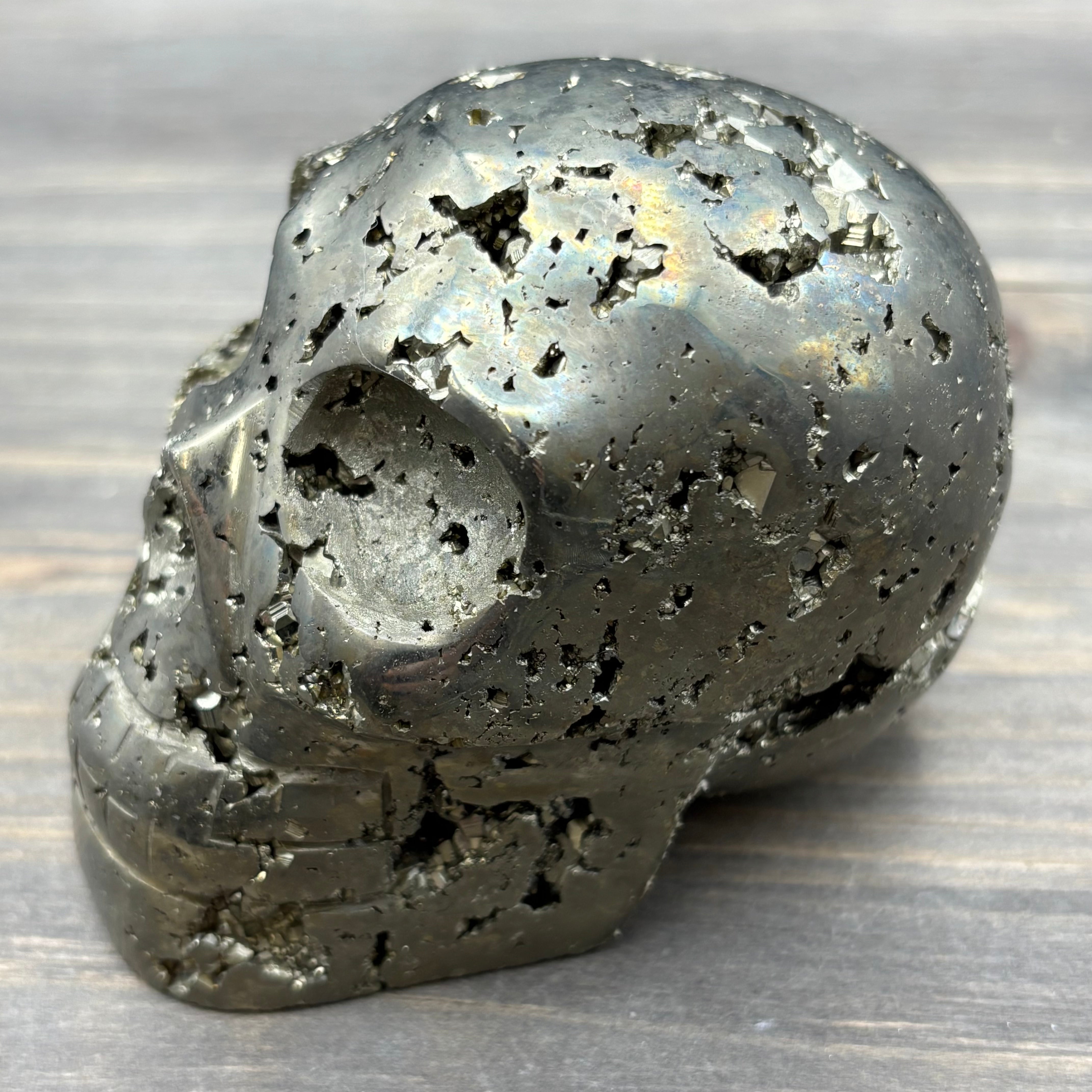 Pyrite Crystal Skull - 024