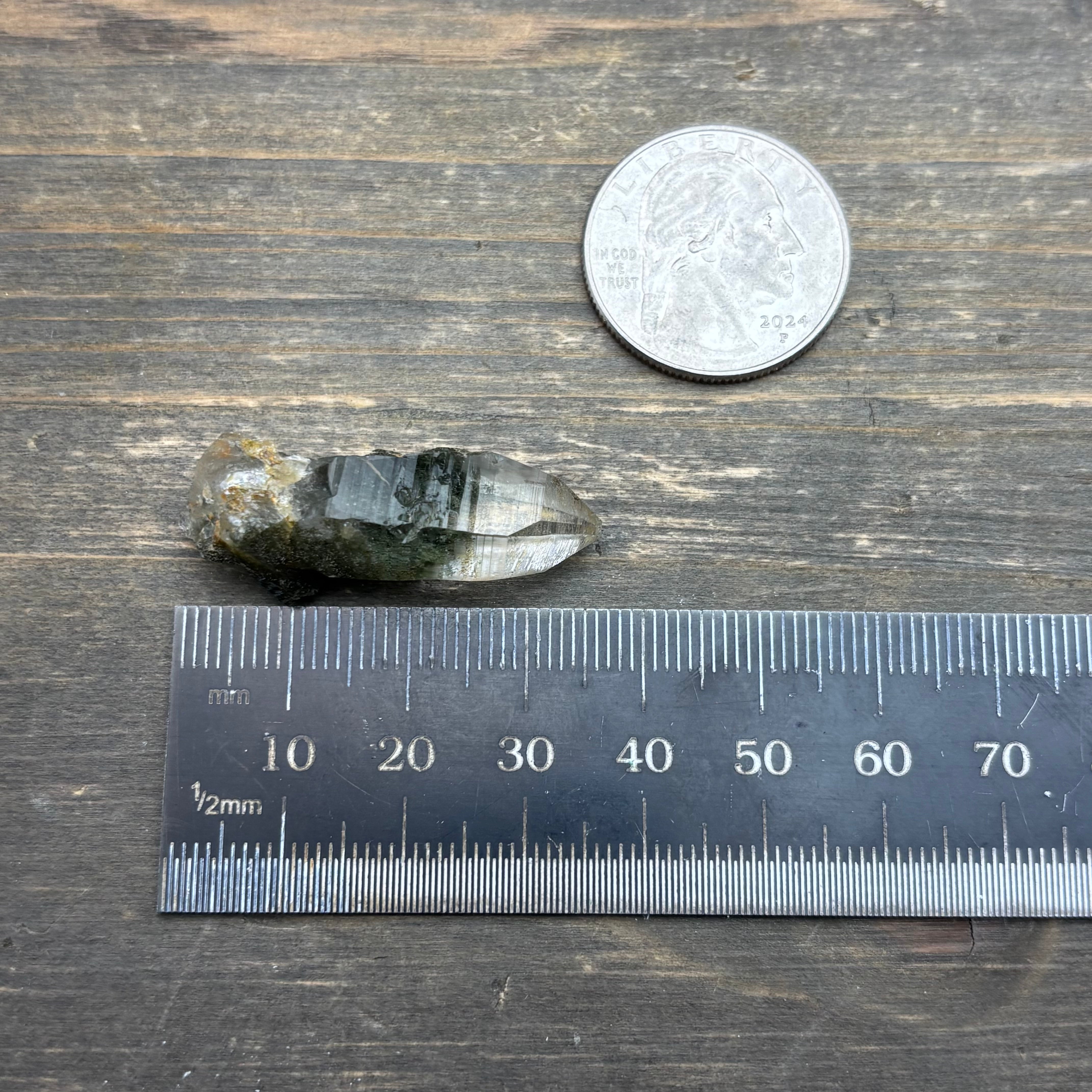 Himalayan Chlorite Quartz Point - 122