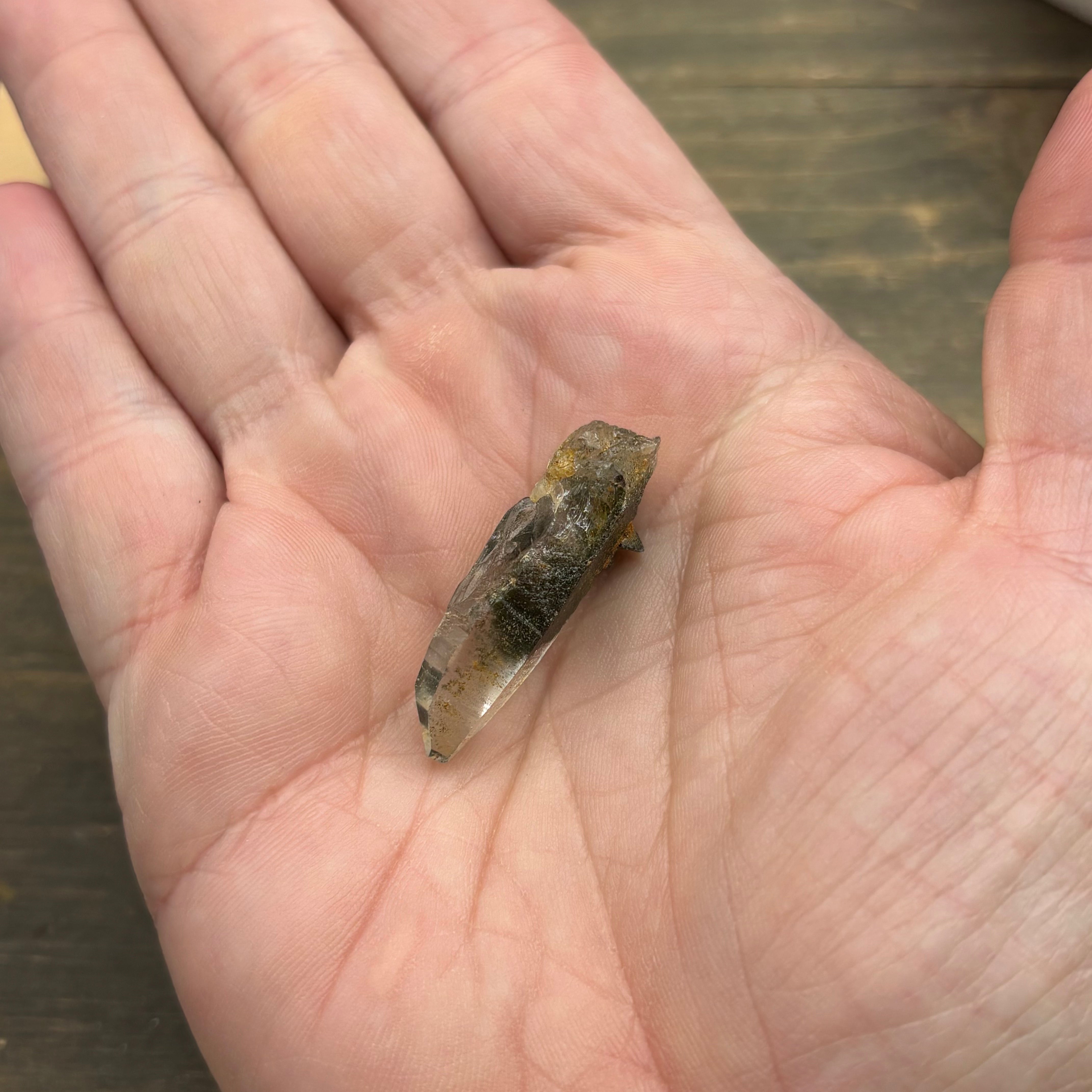 Himalayan Chlorite Quartz Point - 122