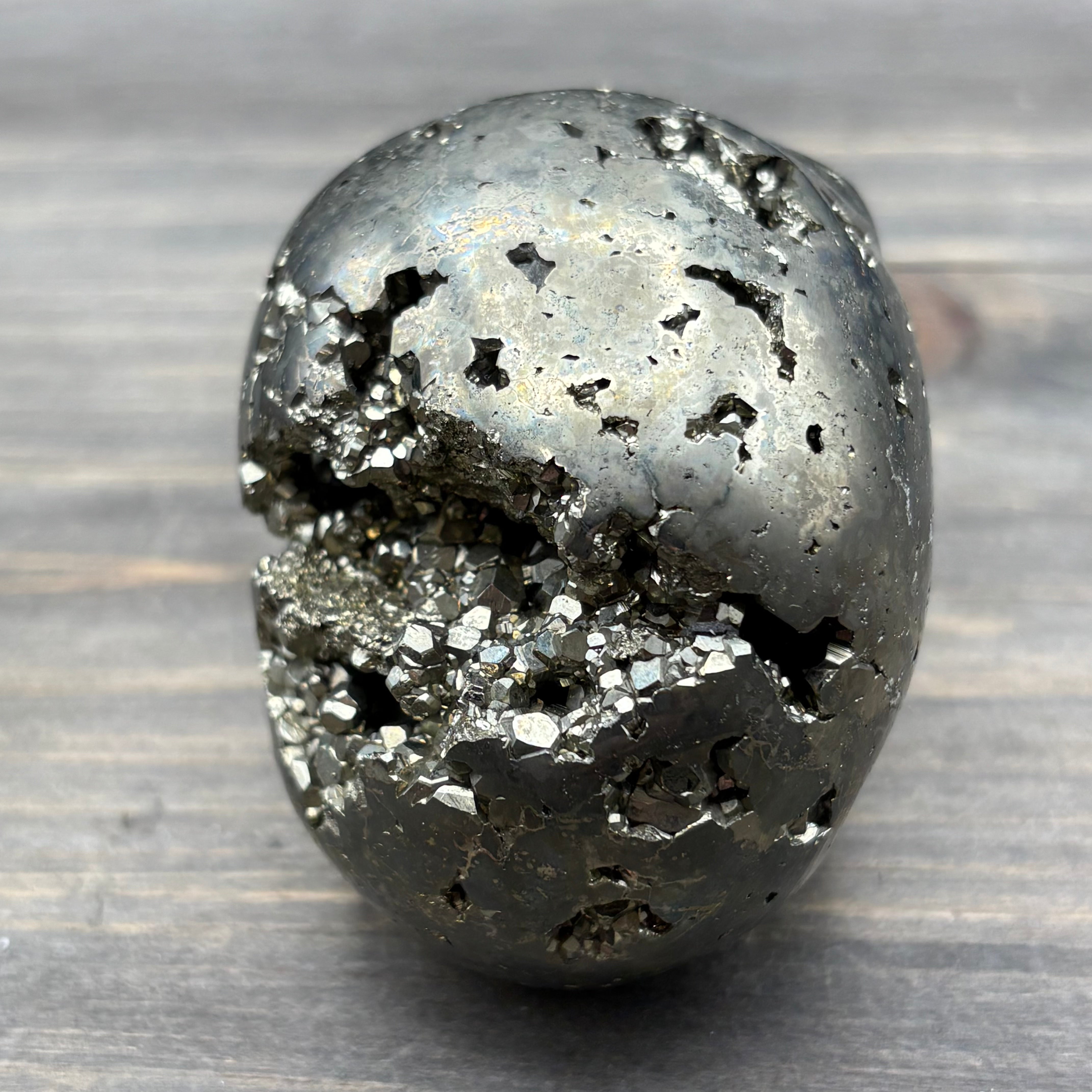 Pyrite Crystal Skull - 025