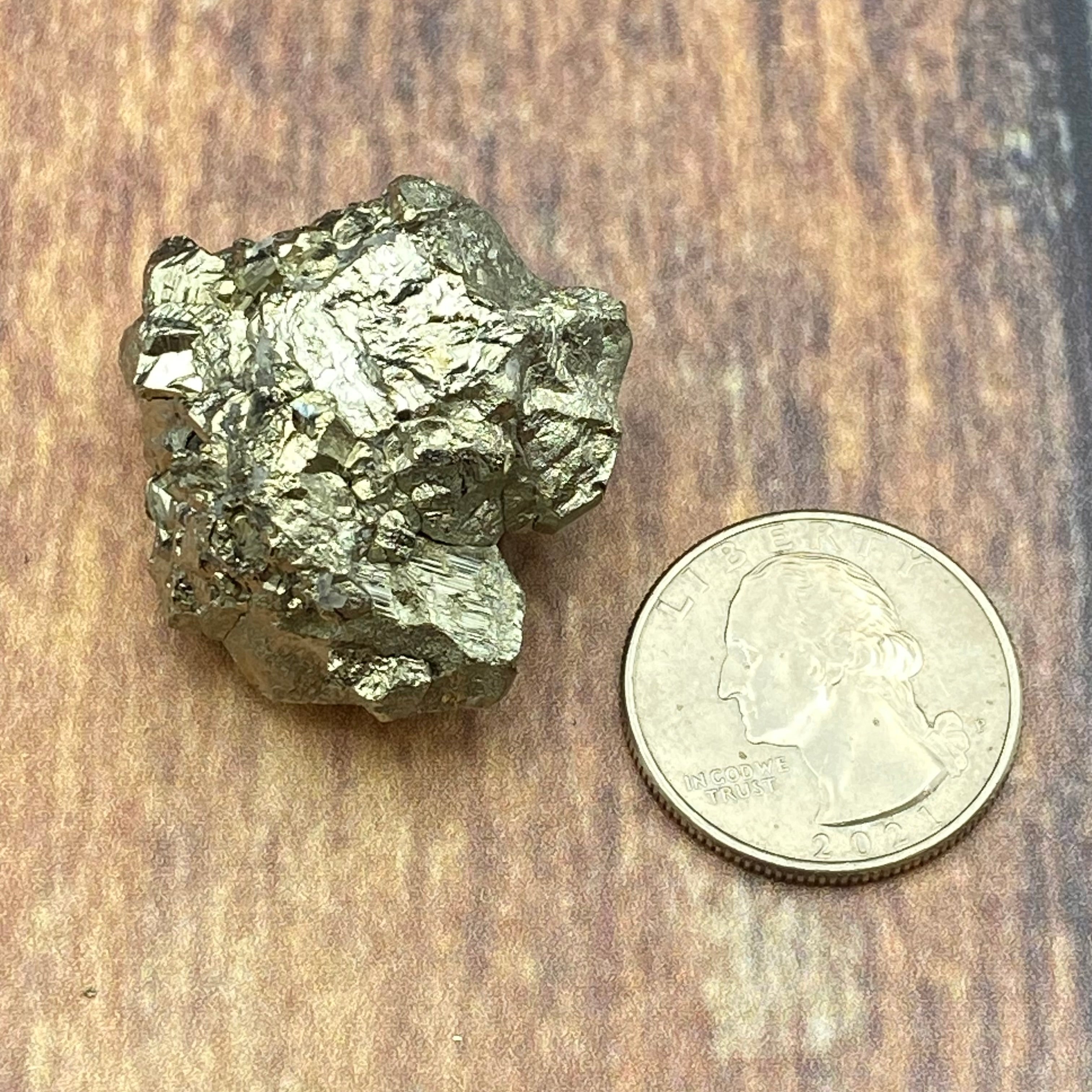 Peruvian Pyrite Crystal - 124