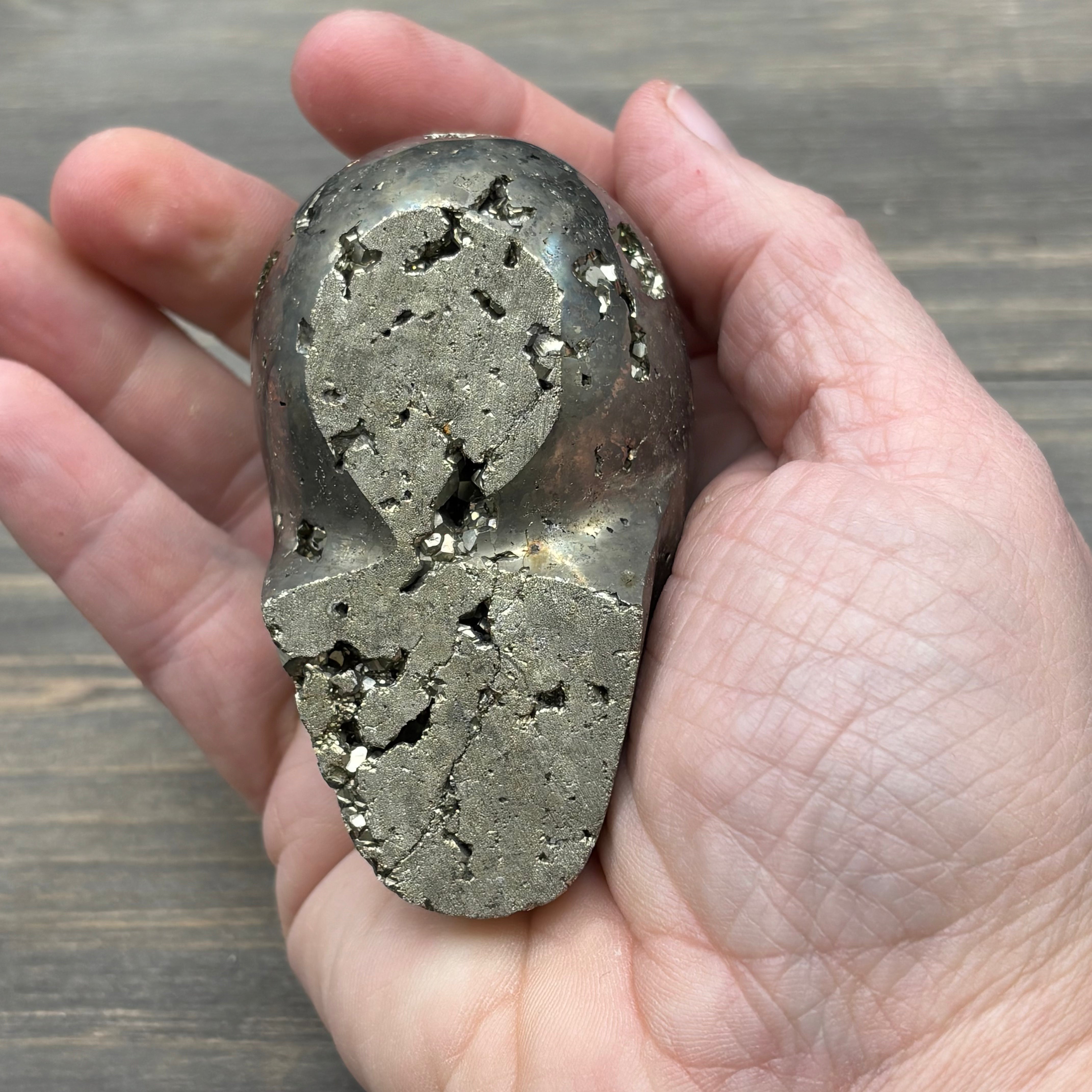 Pyrite Crystal Skull - 025