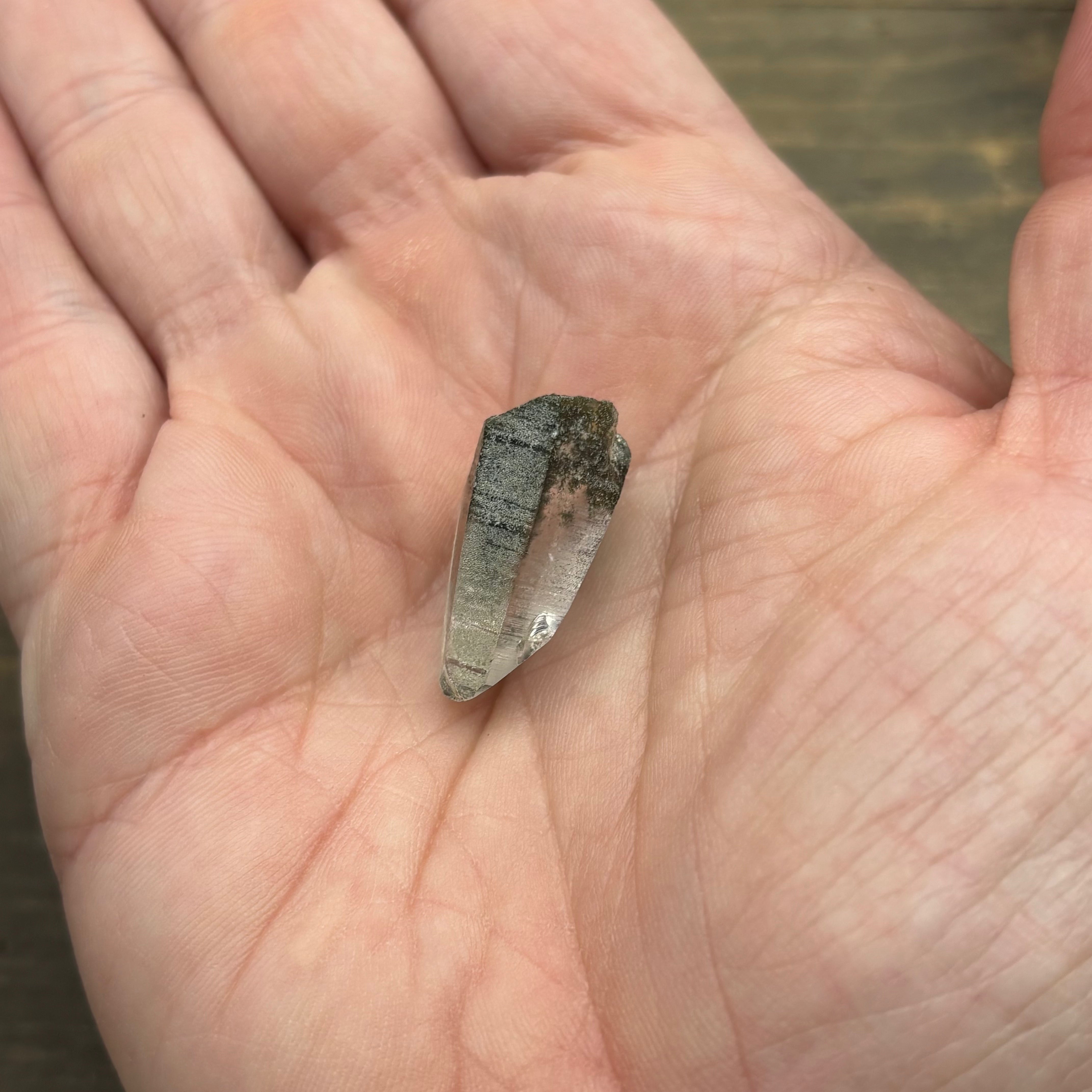 Himalayan Chlorite Quartz Point - 123