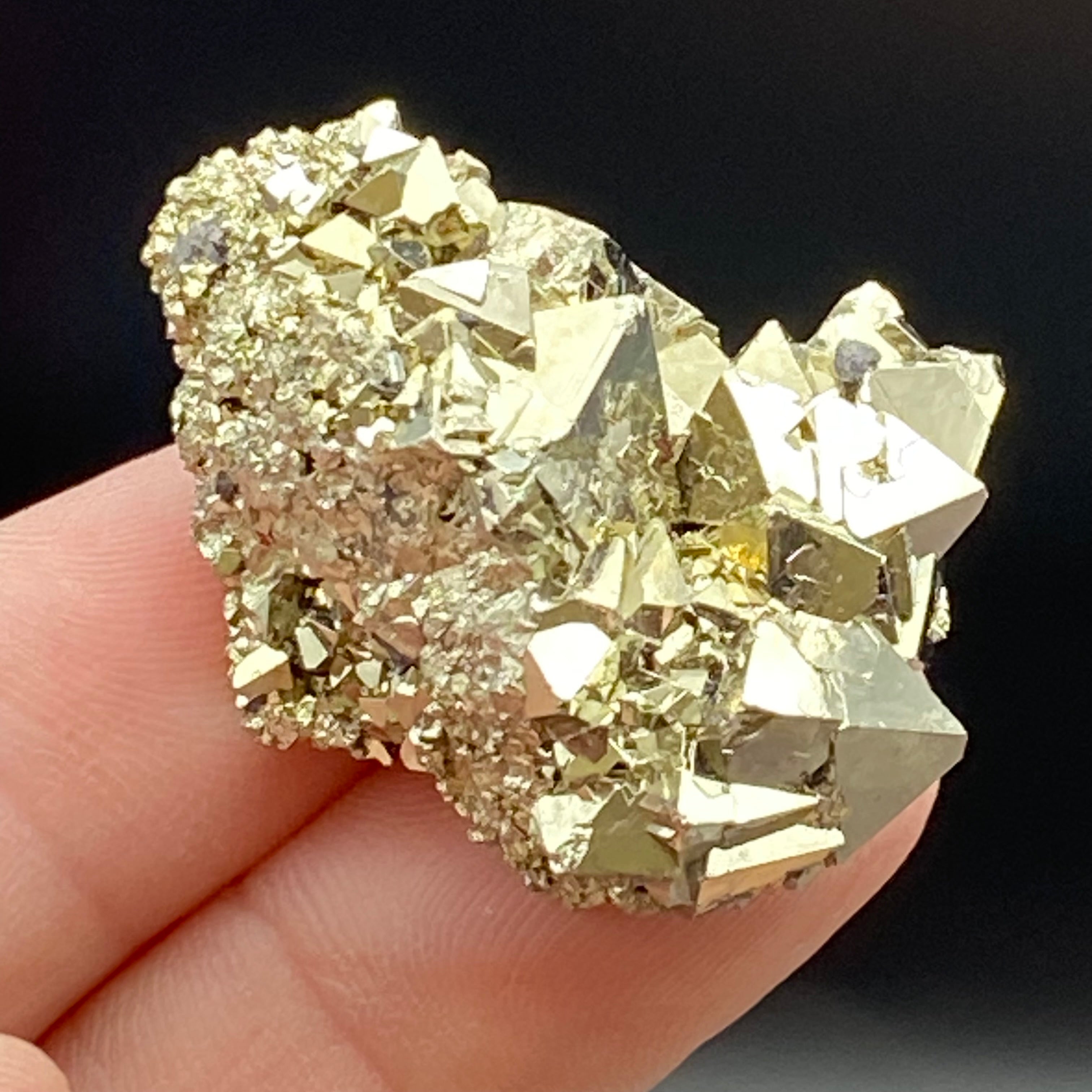 Peruvian Pyrite Crystal - 128