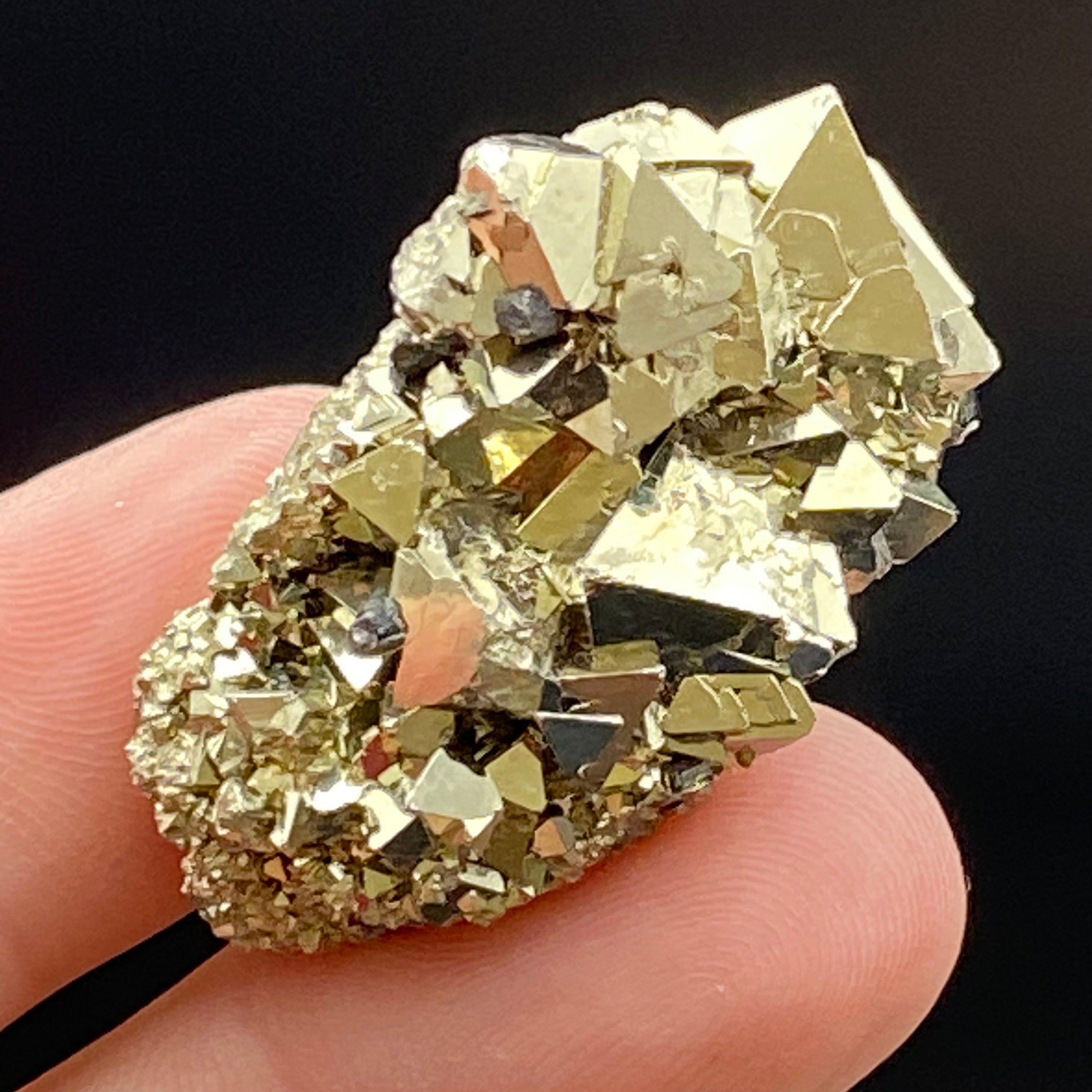 Peruvian Pyrite Crystal - 128