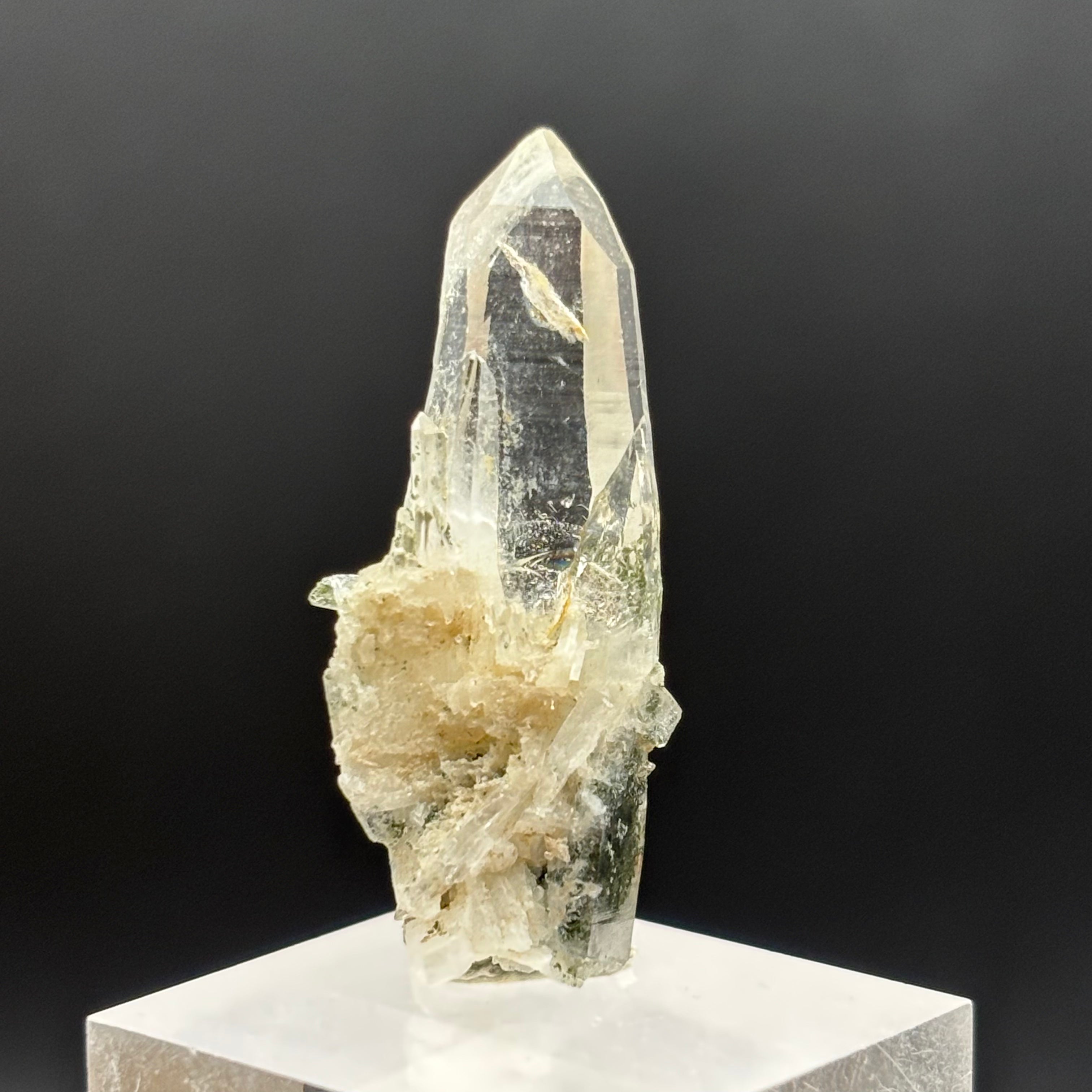 Himalayan Chlorite Quartz Point - 131