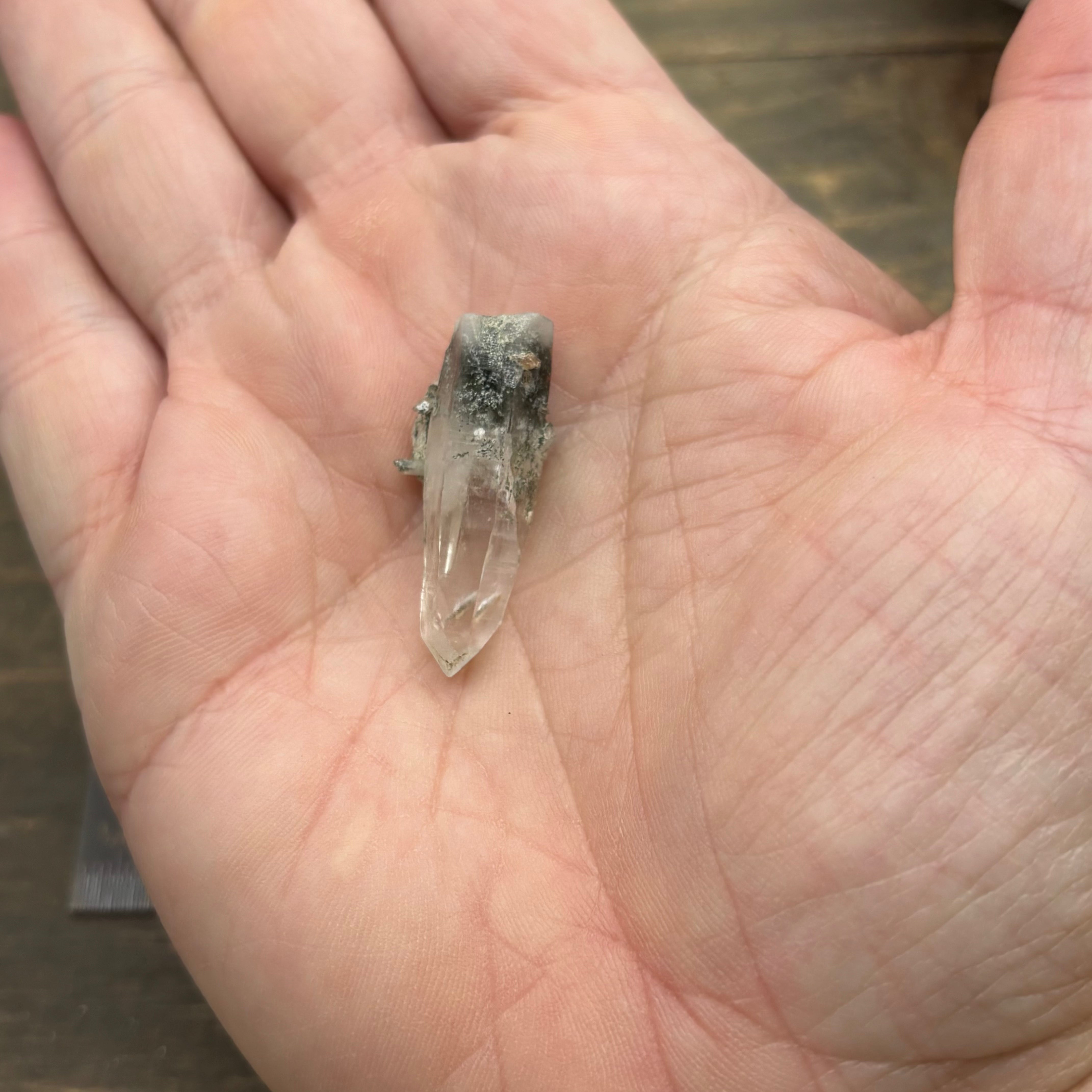 Himalayan Chlorite Quartz Point - 131