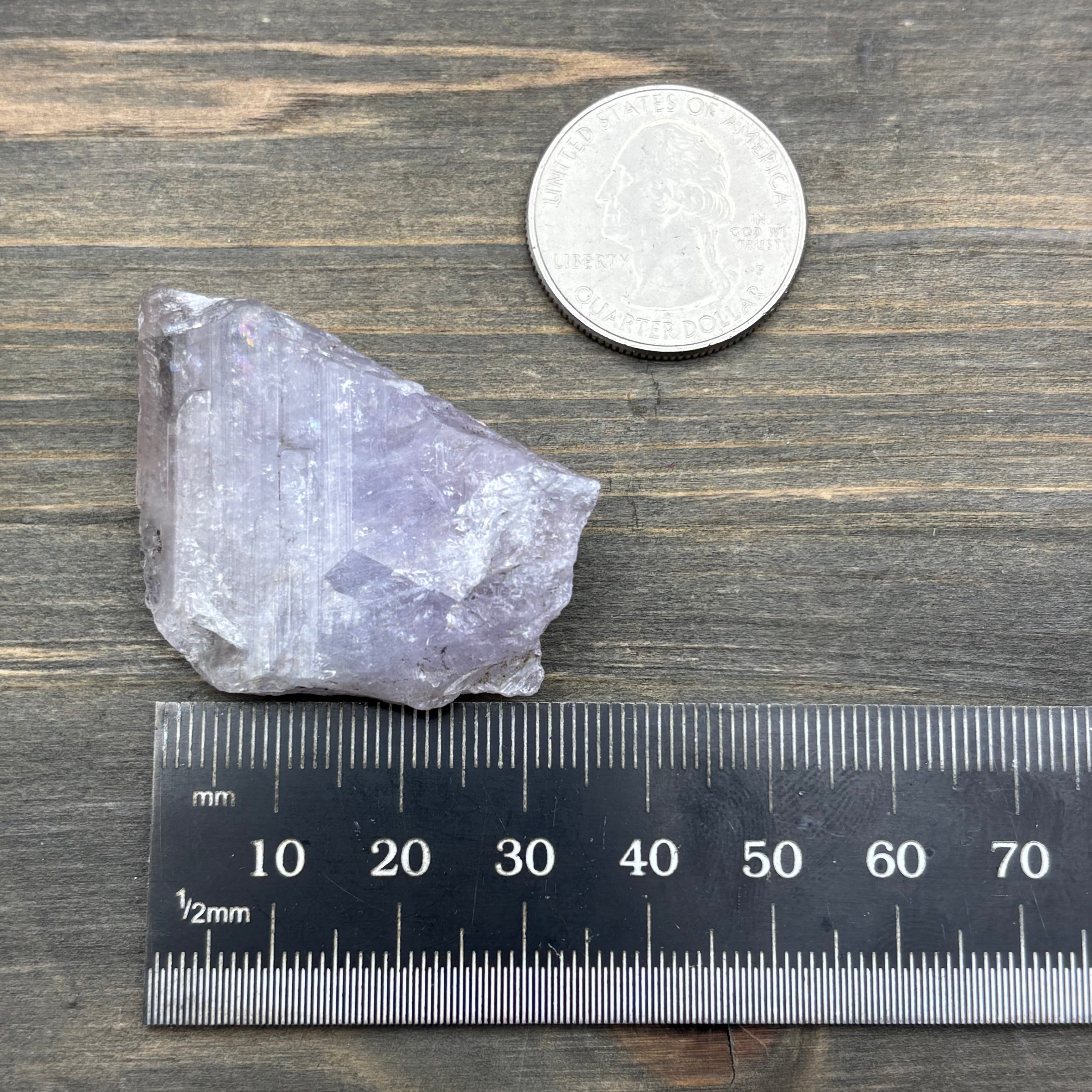 Fluorescent Mangano Axinite - 022