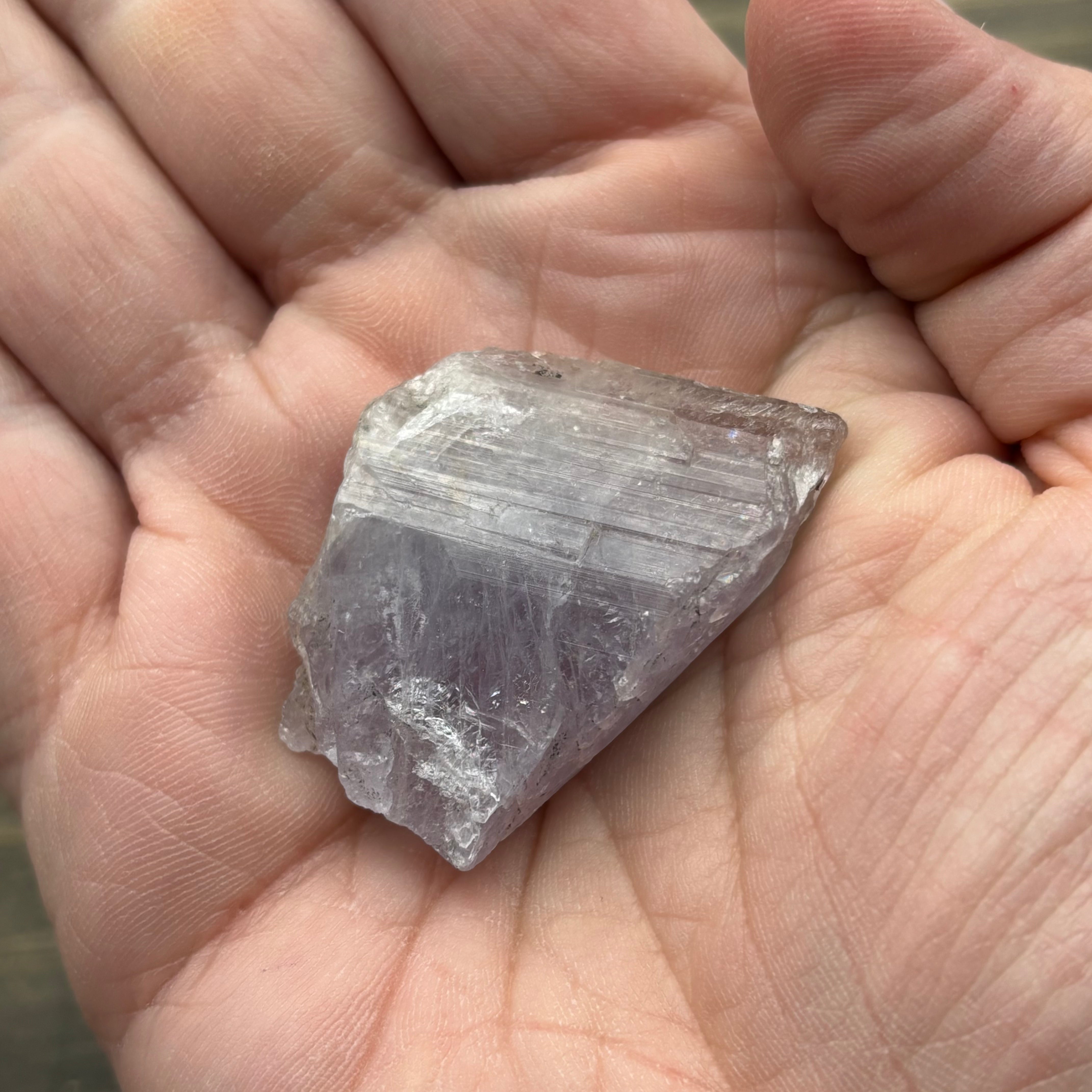 Fluorescent Mangano Axinite - 022