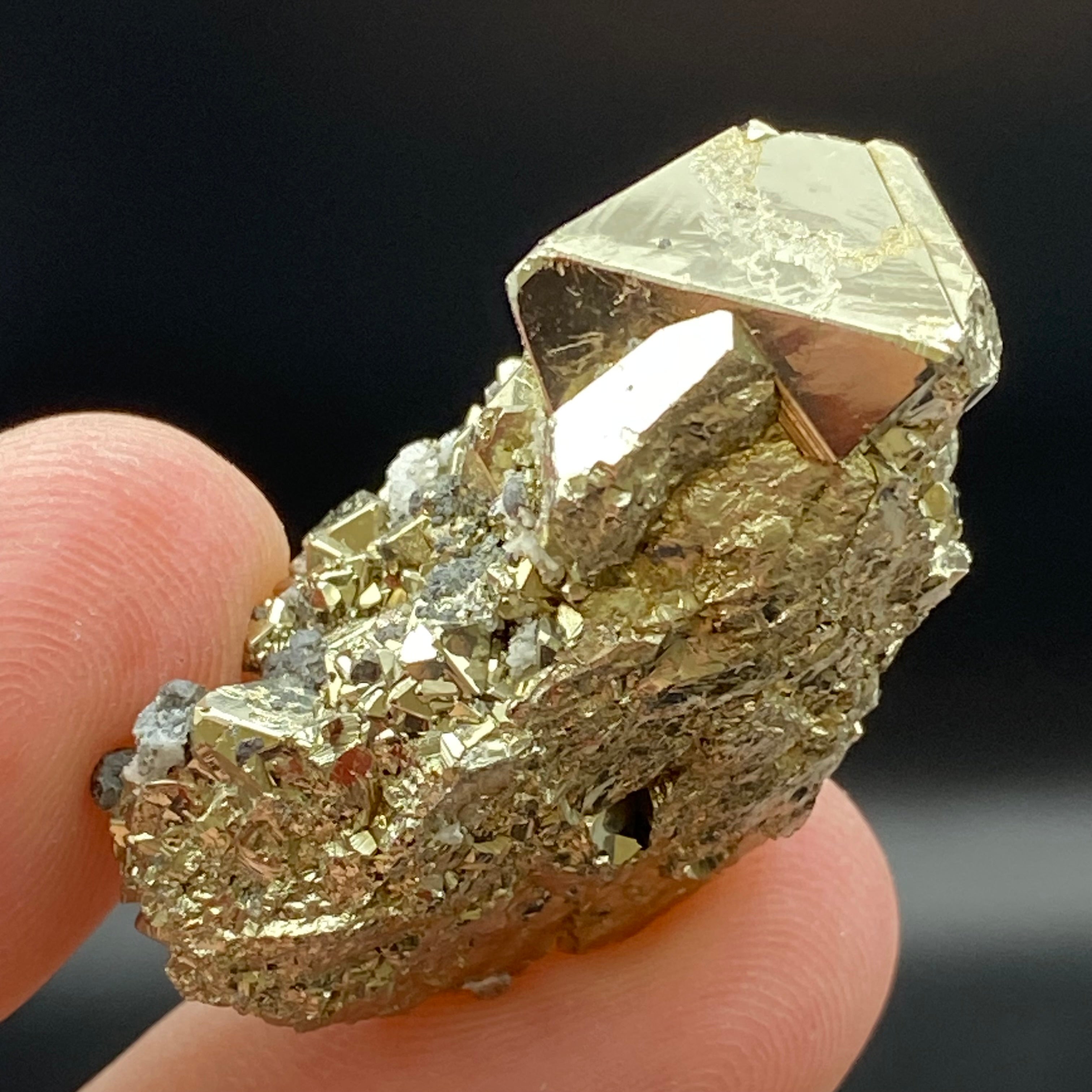 Peruvian Pyrite Crystal - 139