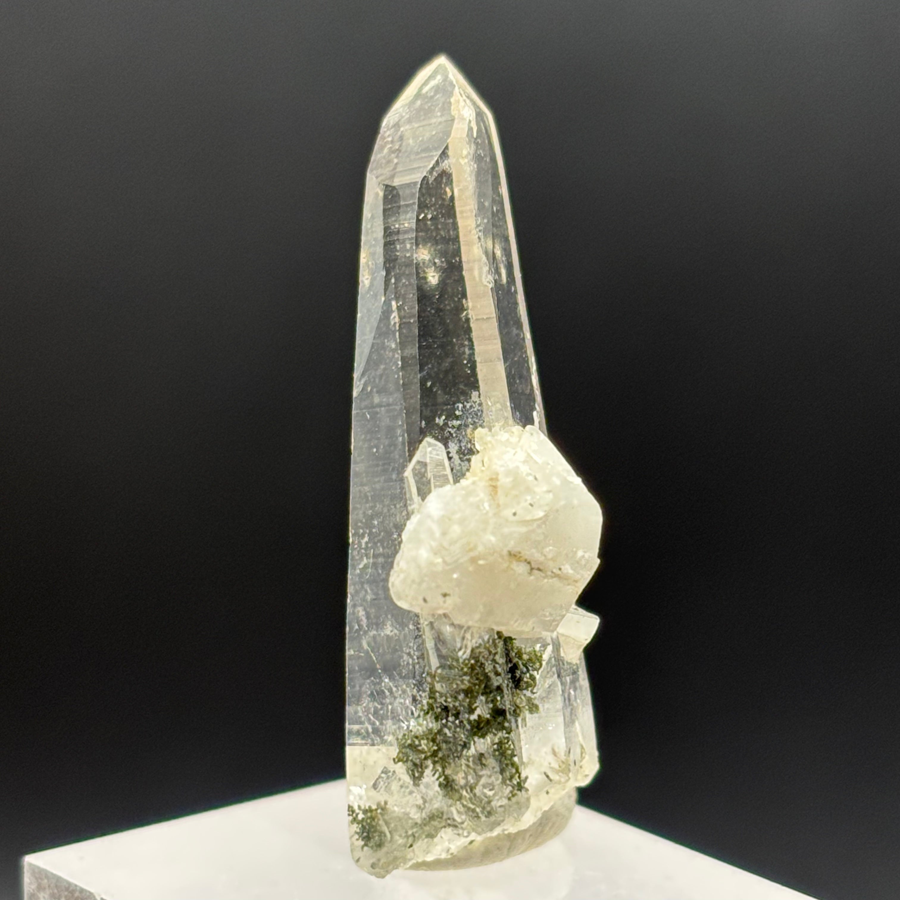 Himalayan Chlorite Quartz Point - 136