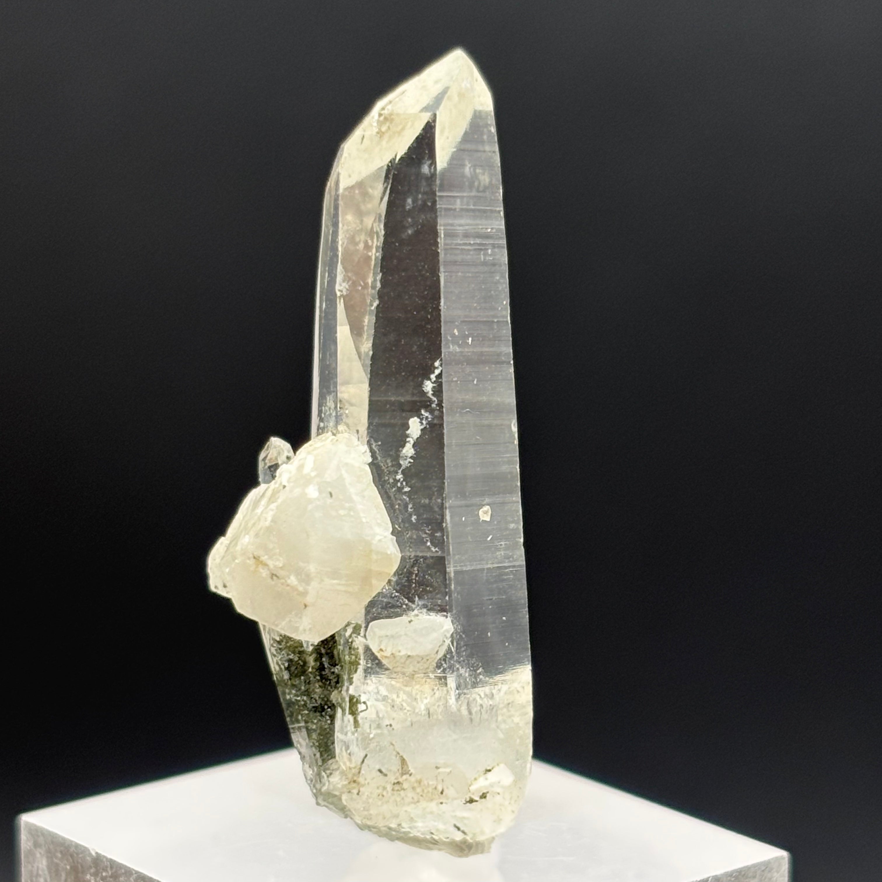 Himalayan Chlorite Quartz Point - 136