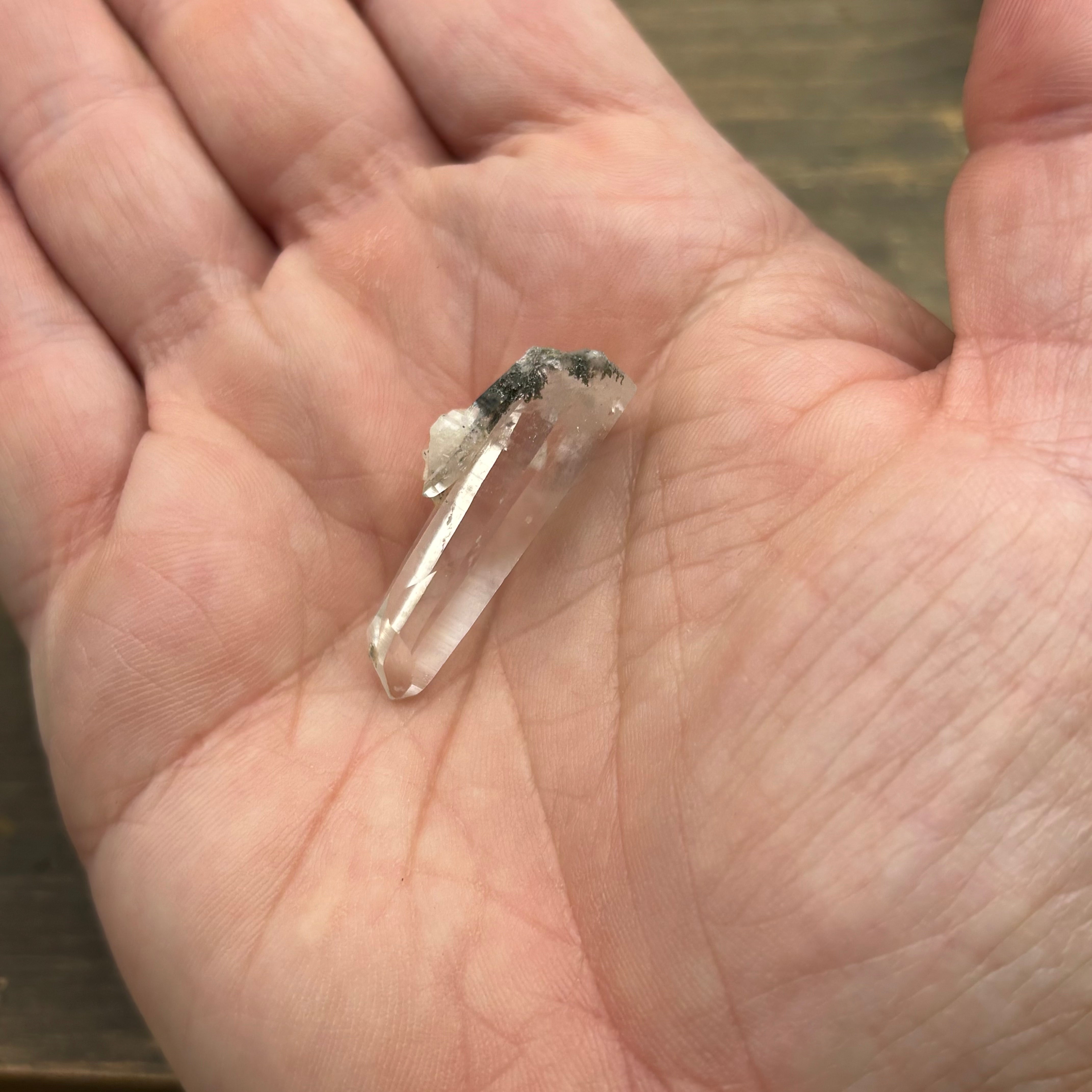 Himalayan Chlorite Quartz Point - 136
