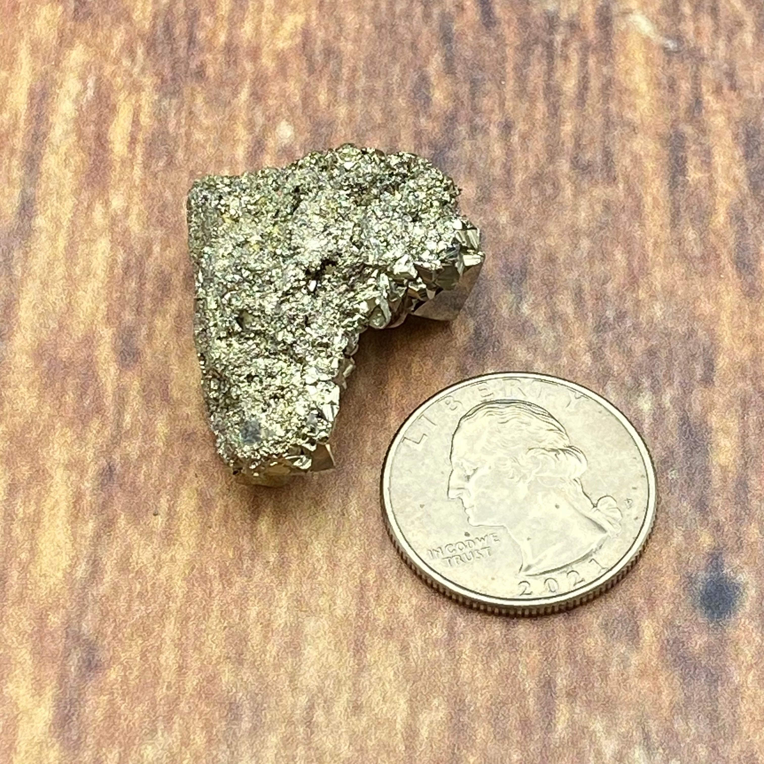 Peruvian Pyrite Crystal - 143