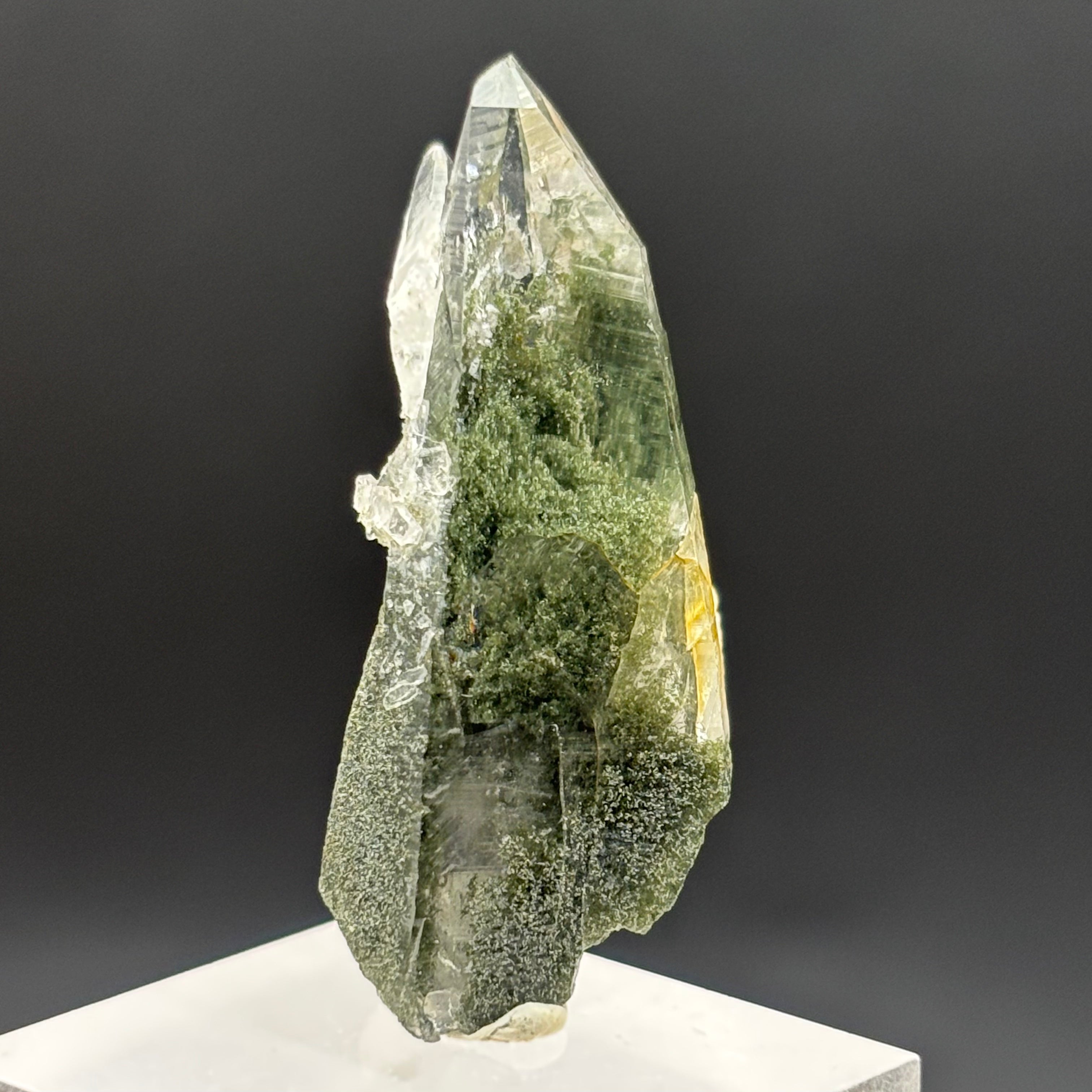Himalayan Chlorite Quartz Point - 139