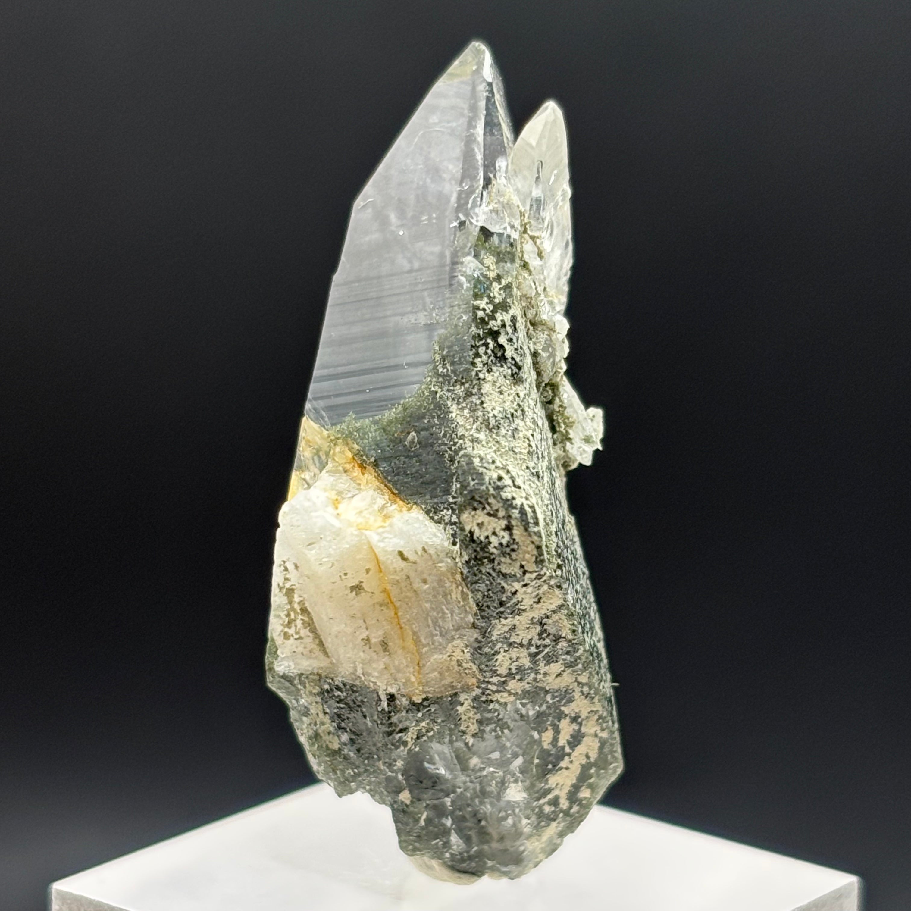 Himalayan Chlorite Quartz Point - 139