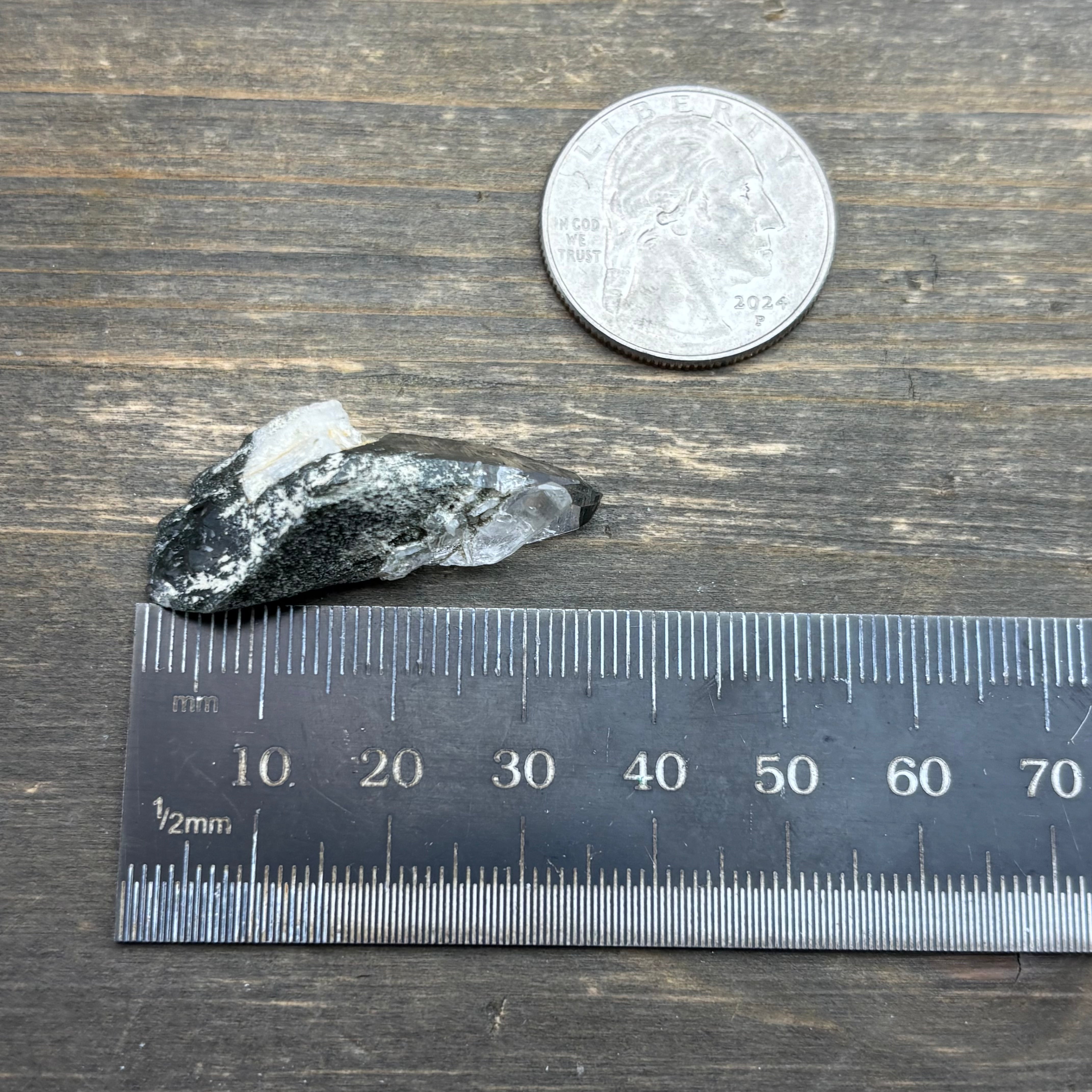 Himalayan Chlorite Quartz Point - 139