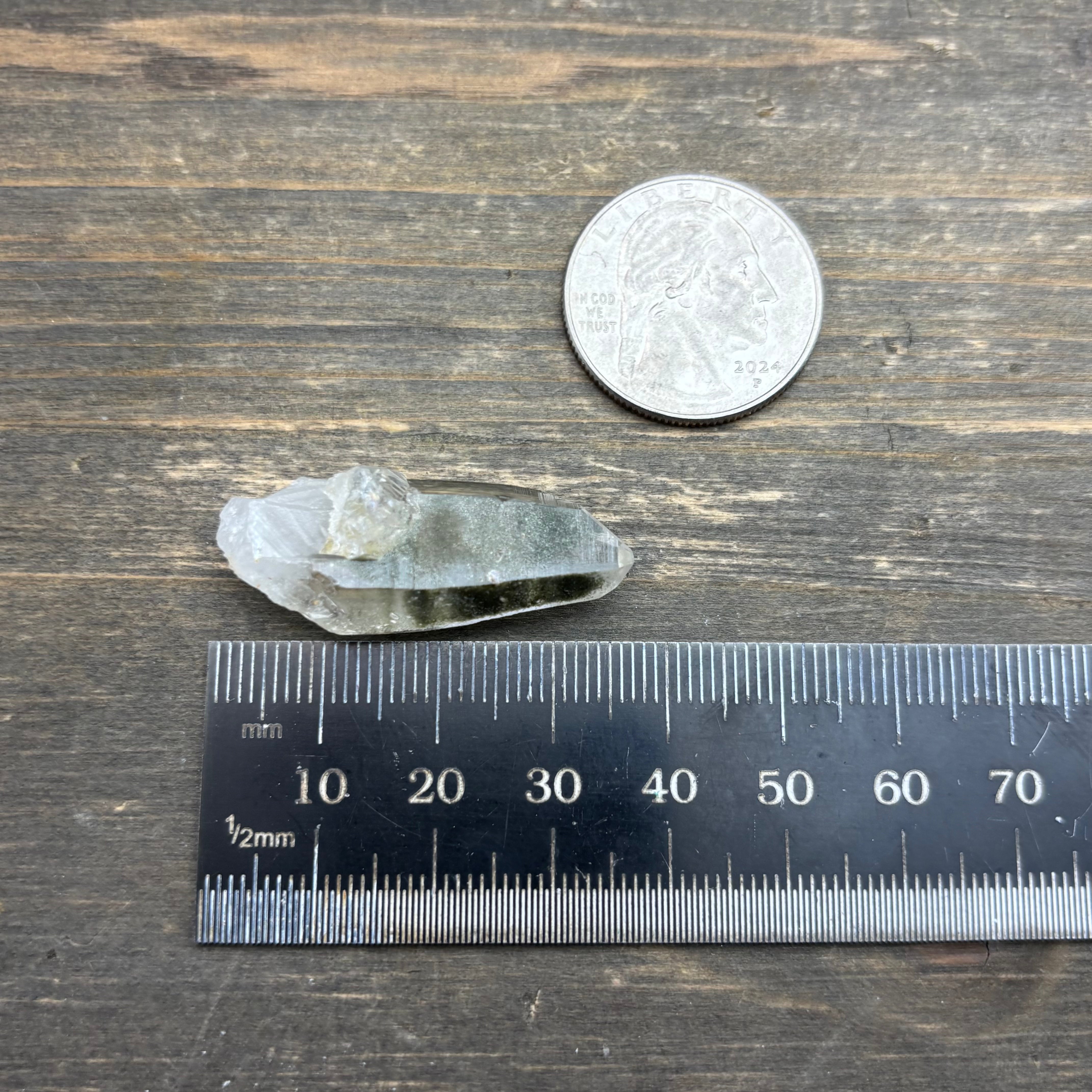 Himalayan Chlorite Quartz Point - 141
