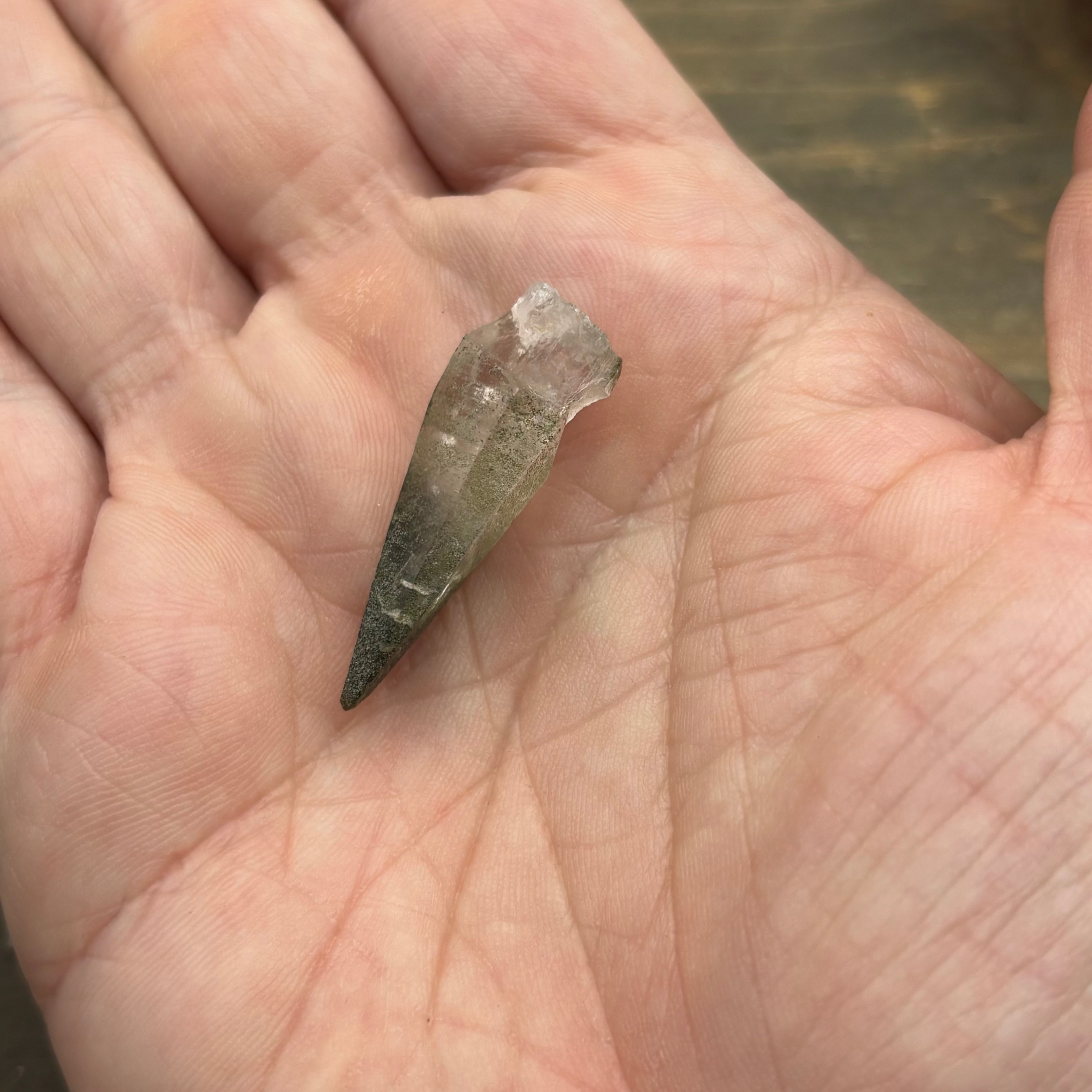 Himalayan Chlorite Quartz Point - 142